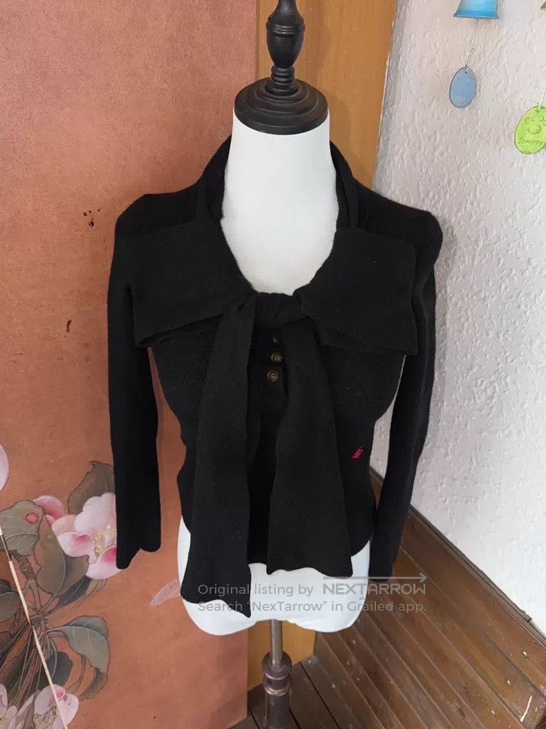 Vivienne Westwood Vivienne Westwood Butterfly Knot Cashmere Knit Top Size L / US 10 / IT 46 - 3 Thumbnail