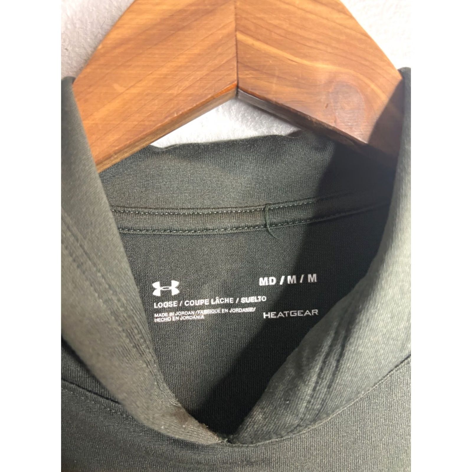 Under Armour Under Armour Project Rock Hoodie Long Sleeve T-Shirt Green Mens Size M 4105 Size US M / EU 48-50 / 2 - 3 Thumbnail