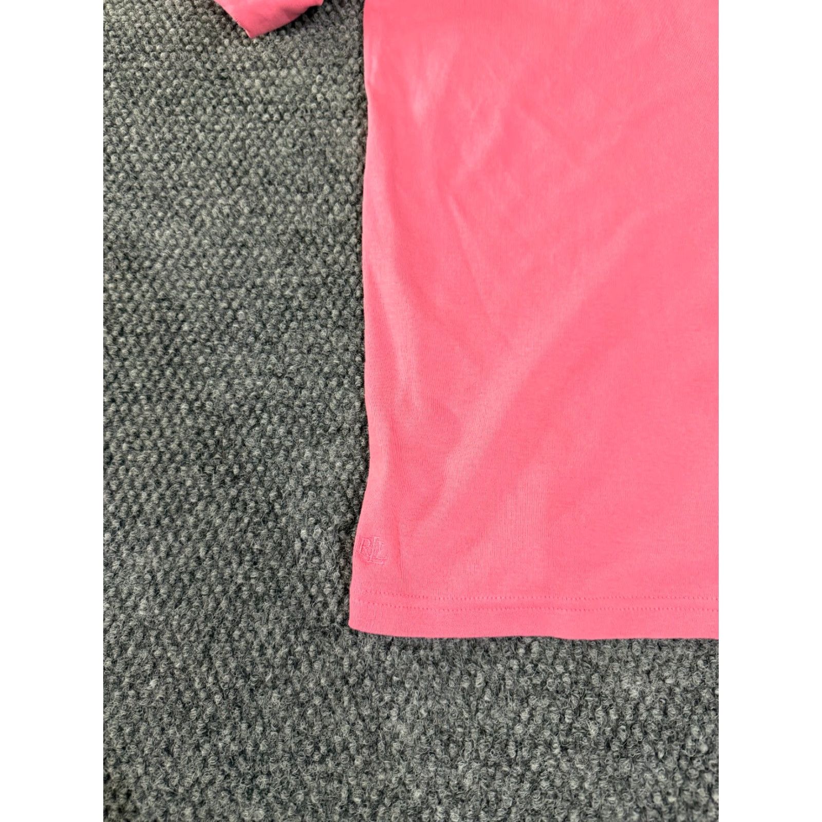 Ralph Lauren Lauren Ralph Lauren shirt womens 2X pink short sleeve cotton casual Size XXL / US 16-18 / IT 52-54 - 5 Thumbnail