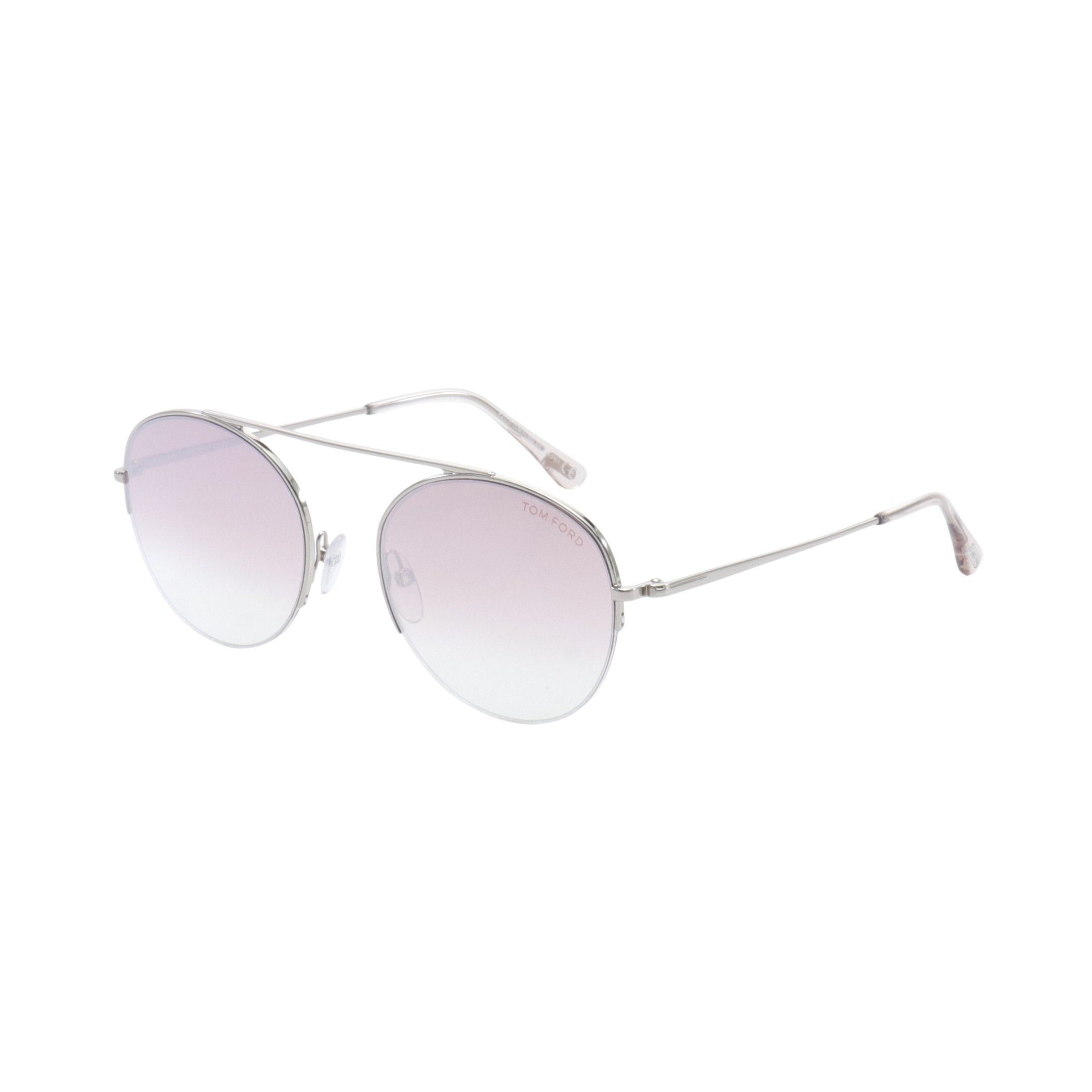 Tom Ford Tom Ford Finn Sunglasses Silver Clear Size ONE SIZE - 1 Thumbnail