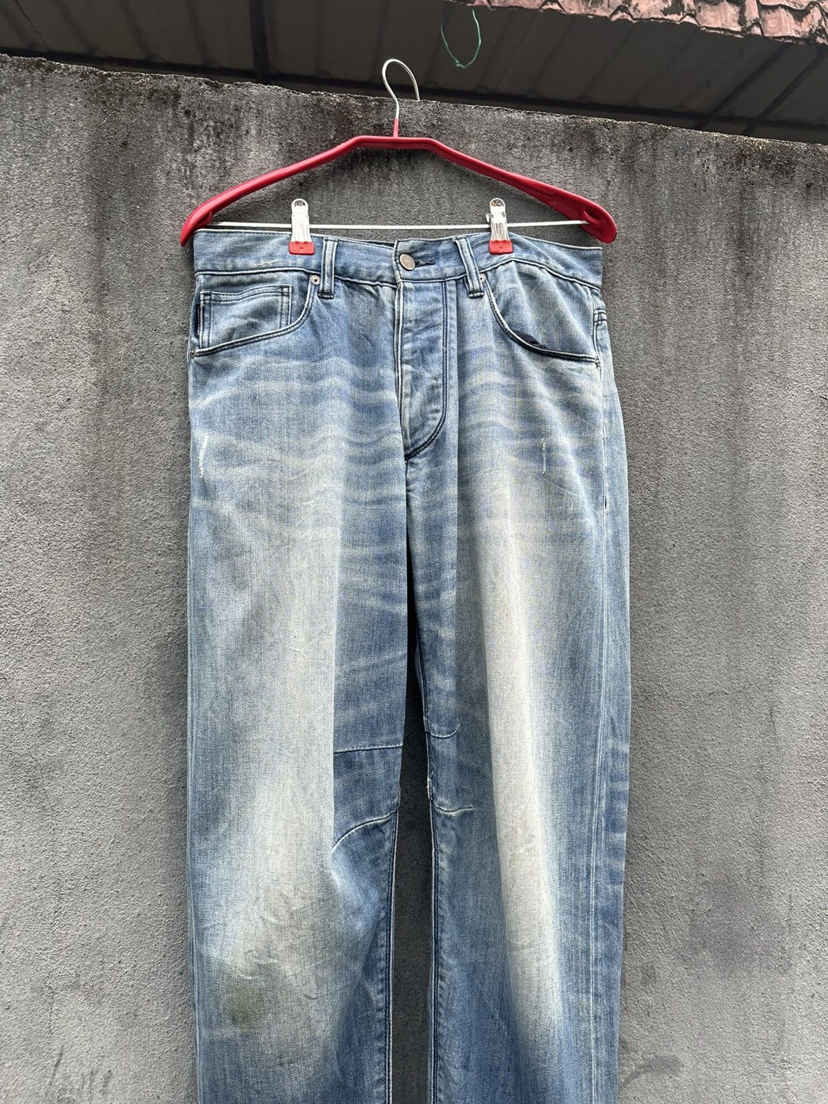 Armani Exchange 👹Armani Exchange Washed Baggy Jeans Size US 29 - 4 Thumbnail