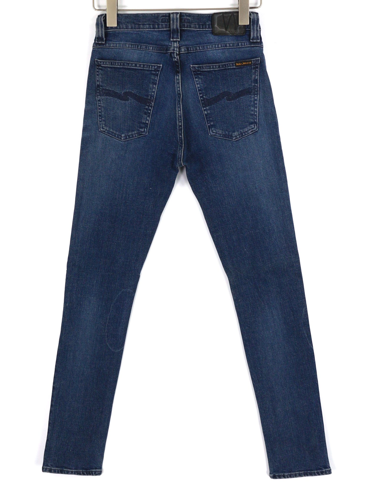 Nudie Jeans HIGH KAI W28/L32 Navy Falls Organic Zip Fly 82675 Size US 28 / EU 44 - 2 Thumbnail