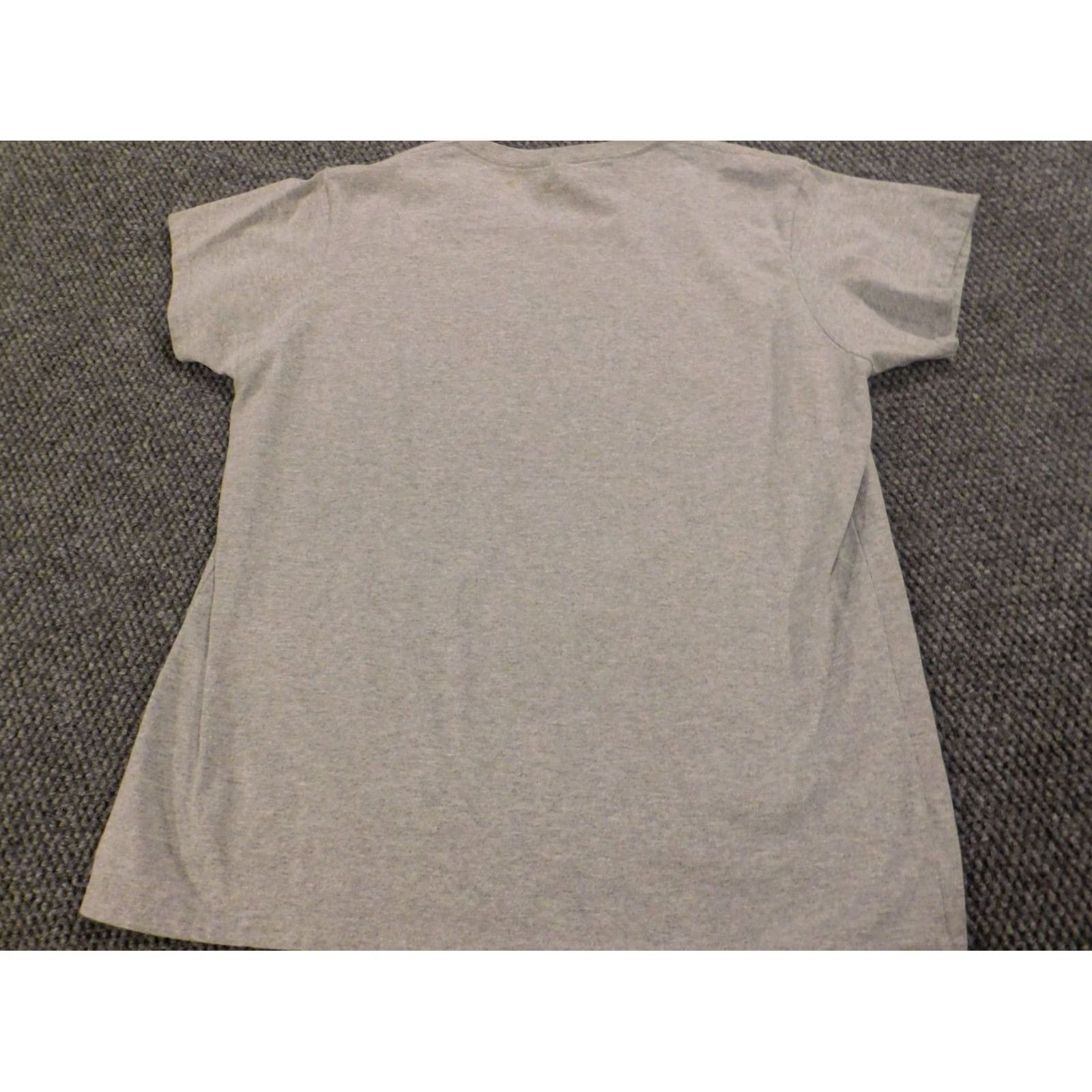 Croft & Barrow Croft & Barrow Christmas Womens Shirt L Gray Raglan Pocket Crew Neck Short Sleeve Blouse Modern Theme Winter Holiday Womens Size L / US 10 / IT 46 - 7 Thumbnail