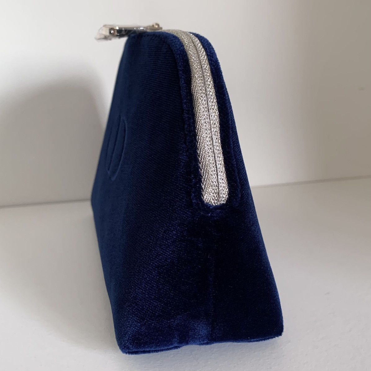 Dior Dior navy velour zippy pouch Size ONE SIZE - 10 Thumbnail