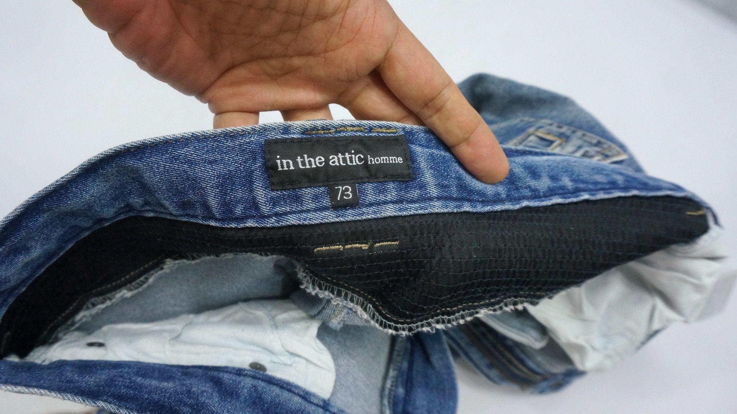 In The Attic Japan IN THE ATTIC Biker Jeans Size US 28 / EU 44 - 15 Thumbnail