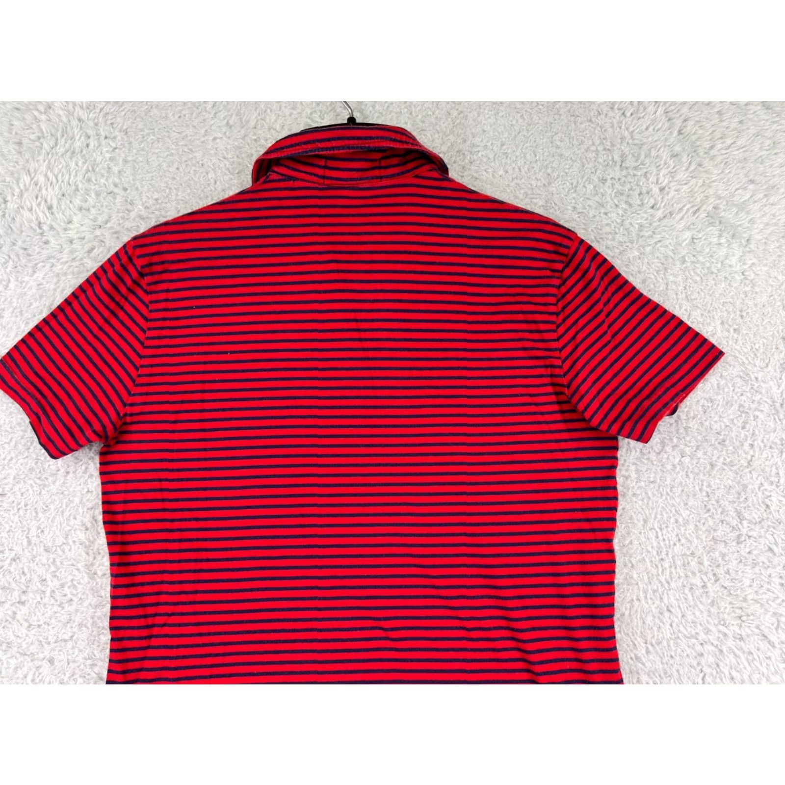 Polo Ralph Lauren VINTAGE Polo Ralph Lauren Shirt Mens Small Red Striped Anchor Logo Pocket Golf Golfer Size US S / EU 44-46 / 1 - 6 Thumbnail