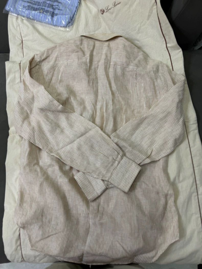 Loro Piana LORO PIANA Linen shirt Size L / US 10 / IT 46 - 4 Thumbnail