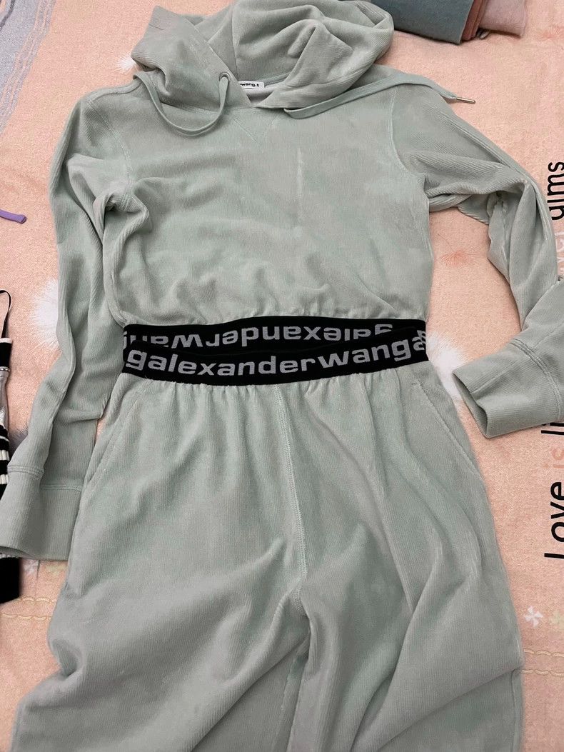 Alexander Wang Alexander Wang SS23 Logo Tracksuit Set - dmc Size US 36 / EU 52 - 1 Thumbnail