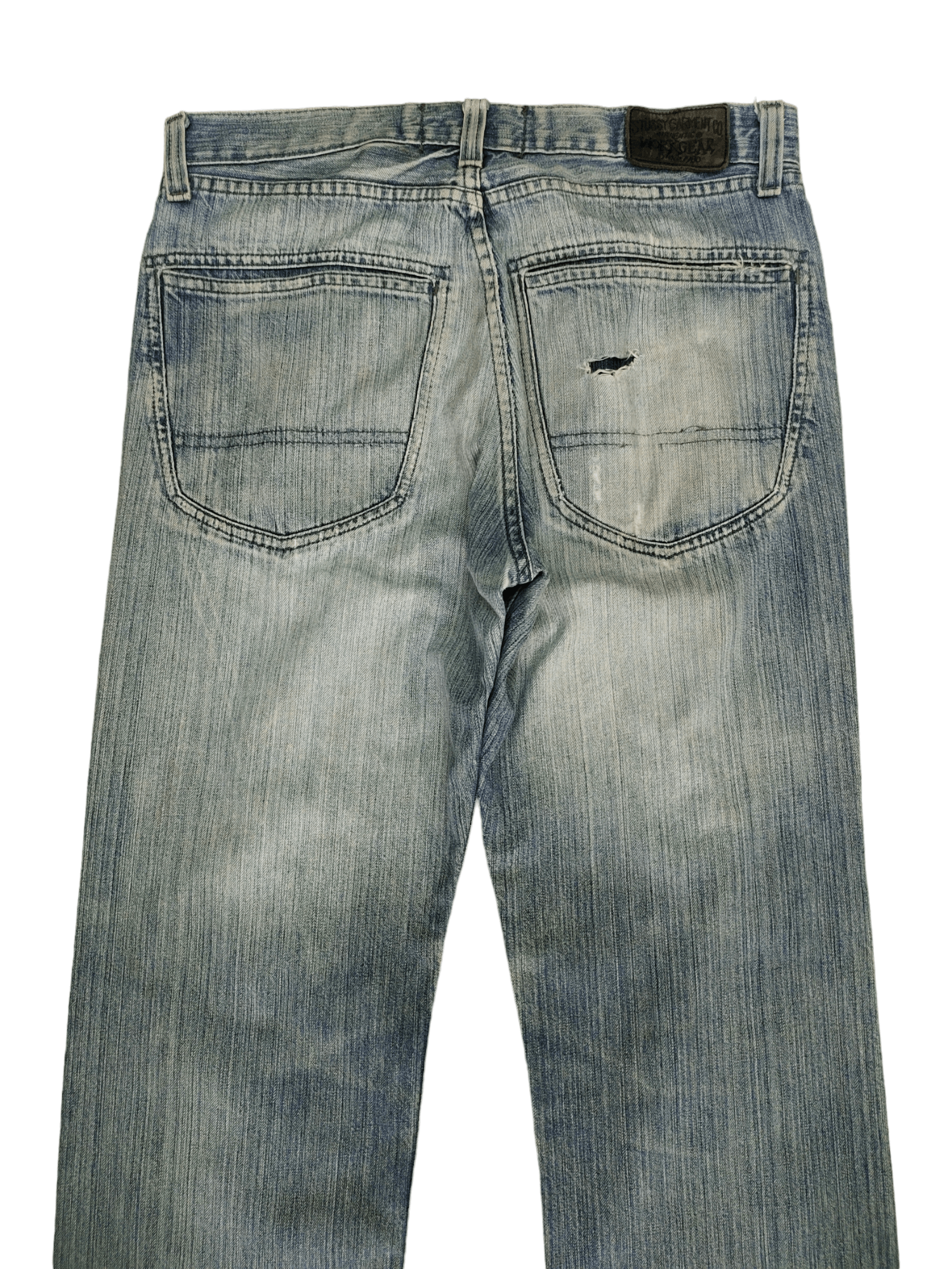 Stussy Vintage Stussy Distressed Denim Jeans Mud Max Styles Size US 32 / EU 48 - 13 Thumbnail