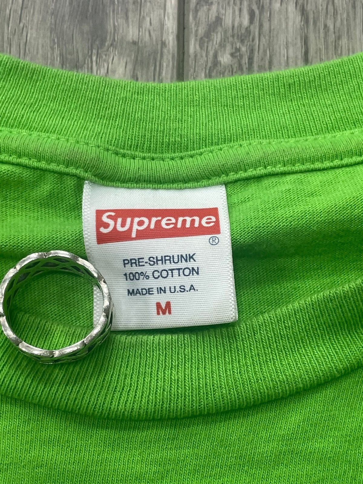 Supreme M-Supreme The Real Shit LS Tee Size US M / EU 48-50 / 2 - 2 Thumbnail