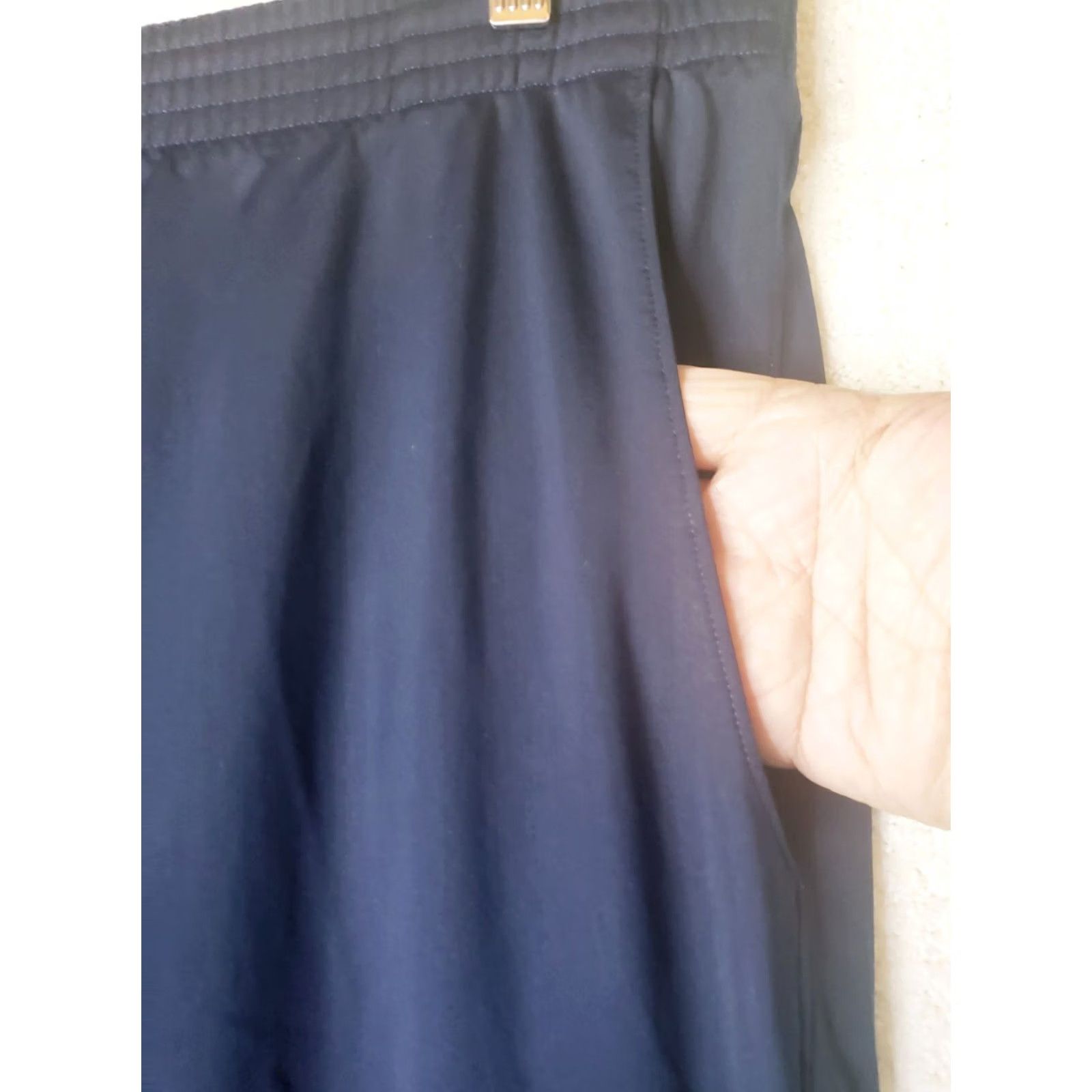 Under Armour UNDER ARMOUR UA HEATGEAR Navy Blue Side Zip Track Warm Up Pants MEN'S XL 34x32 Size US 34 / EU 50 - 4 Thumbnail
