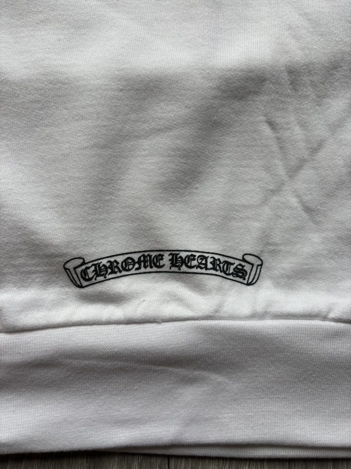 Chrome Hearts Chrome Hearts White Love Floral Crewneck Size US XL / EU 56 / 4 - 7 Thumbnail