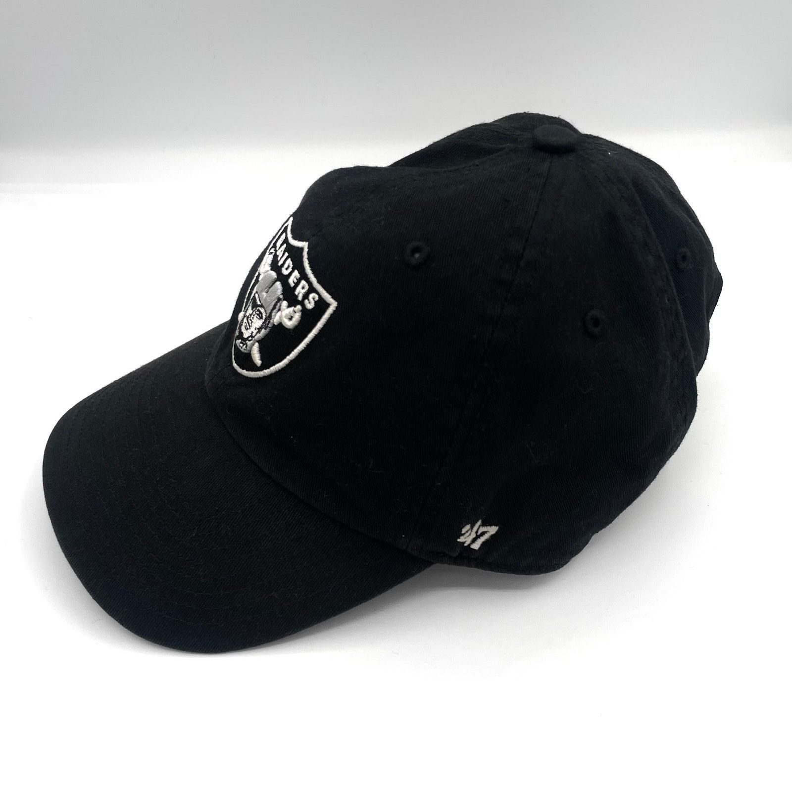 47 Brand Las Vegas Raiders Cap Black NFL Football '47 - Size OS Size ONE SIZE - 3 Thumbnail