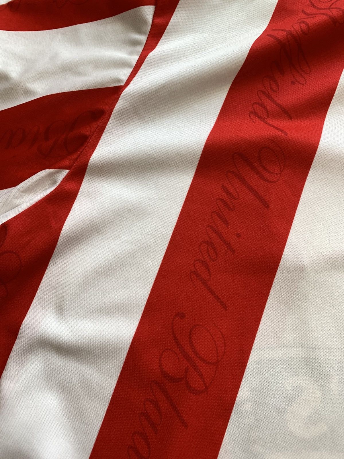 Other 🔥AVEC SHEFFIELD UNITED 1996 1997 HOME FOOTBALL SOCCER JERSEY Size US XL / EU 56 / 4 - 13 Thumbnail