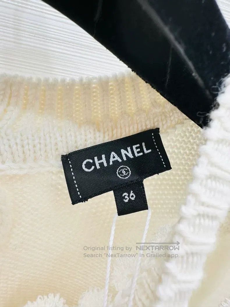 Chanel Chanel 25K super obedient collarbone kitten sweater Size XS / US 0-2 / IT 36-38 - 3 Thumbnail