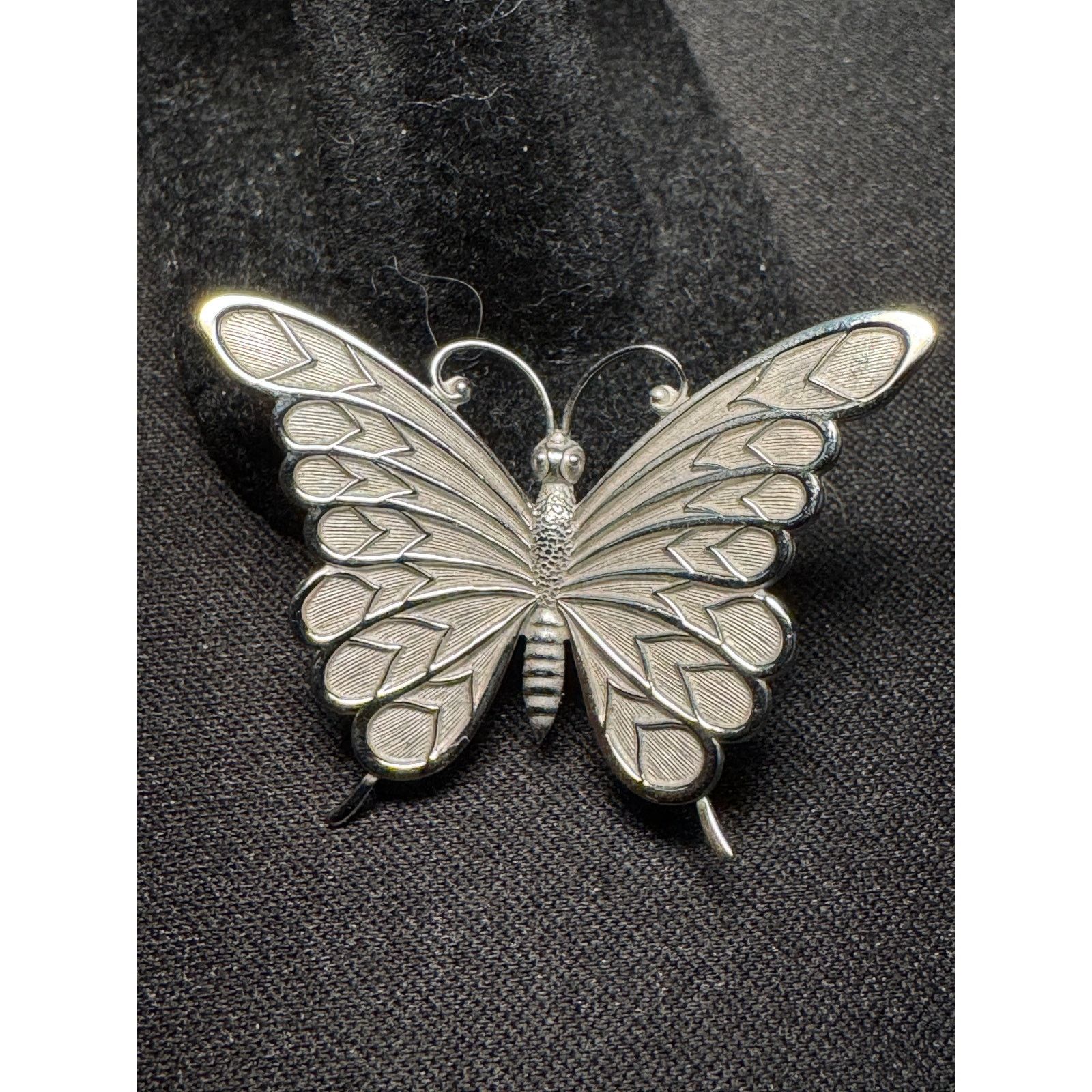 Other Vintage Beau Silver Butterfly Brooch Size ONE SIZE - 1 Thumbnail