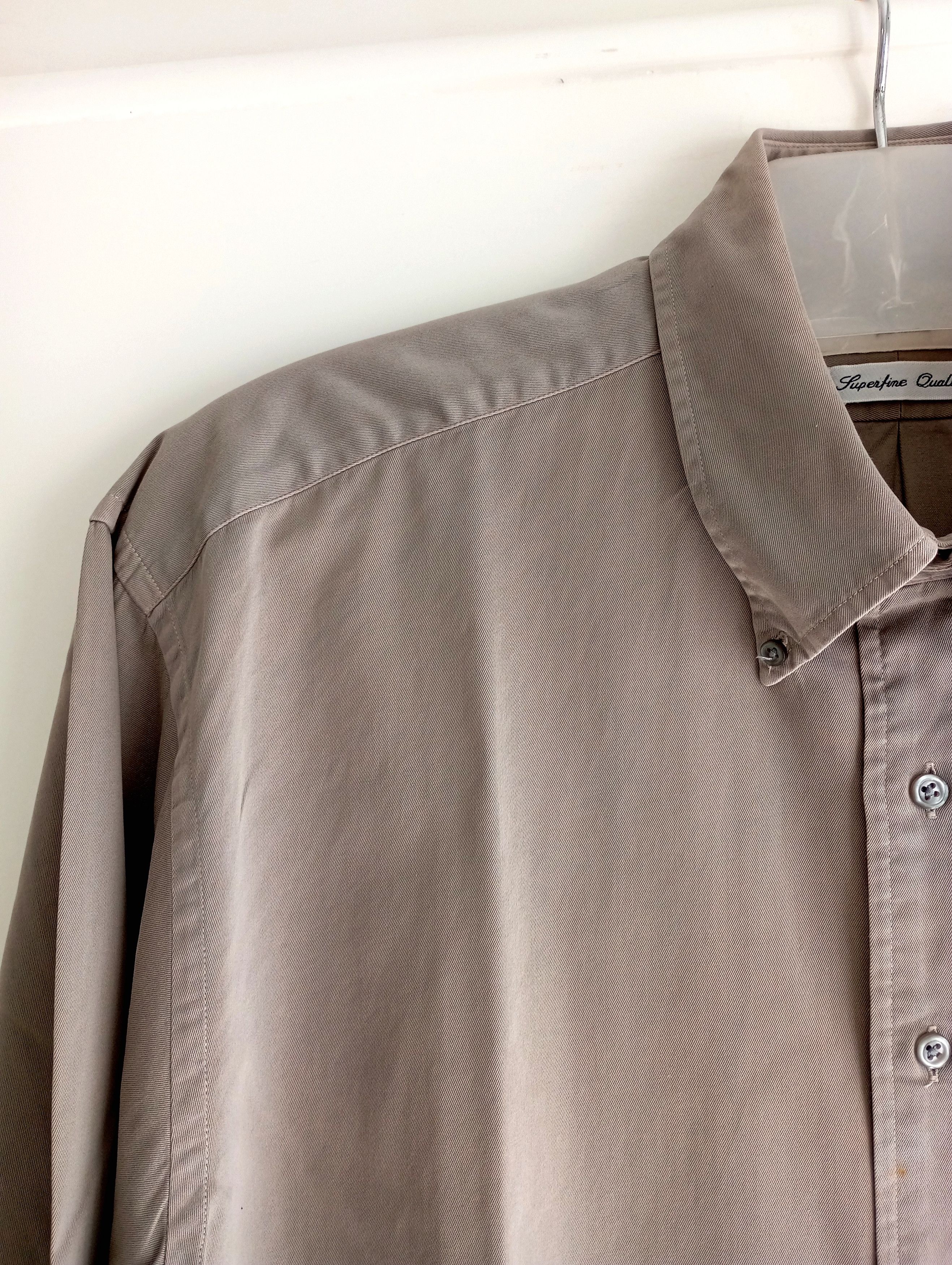 Vintage × Yves Saint Laurent Vintage YSL Yves Saint Laurent Pour Homme Shirt 90s Designer Size US L / EU 52-54 / 3 - 10 Thumbnail