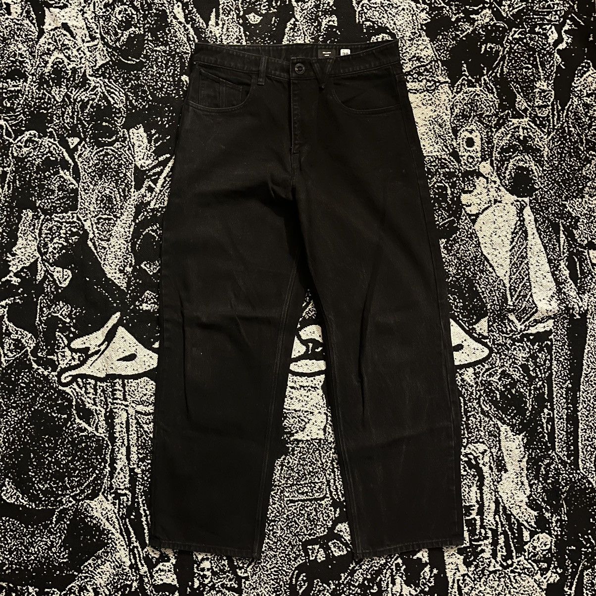 Volcom Volcom billow baggy black denim 34x32 Size US 34 / EU 50 - 1 Thumbnail