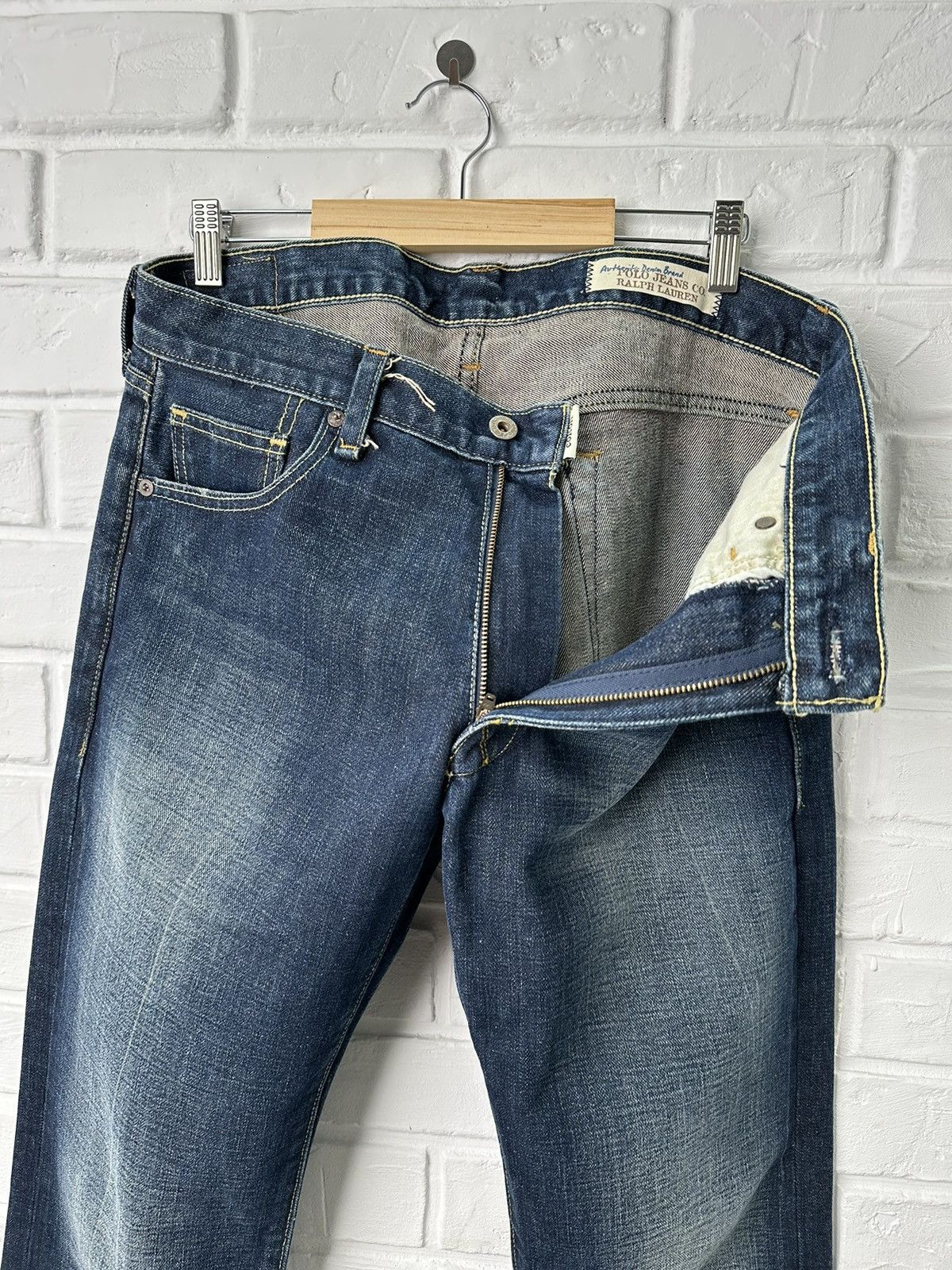 Polo Ralph Lauren × Ralph Lauren × Vintage Vintage Polo Ralph Lauren Flared Jeans Size US 32 / EU 48 - 8 Thumbnail