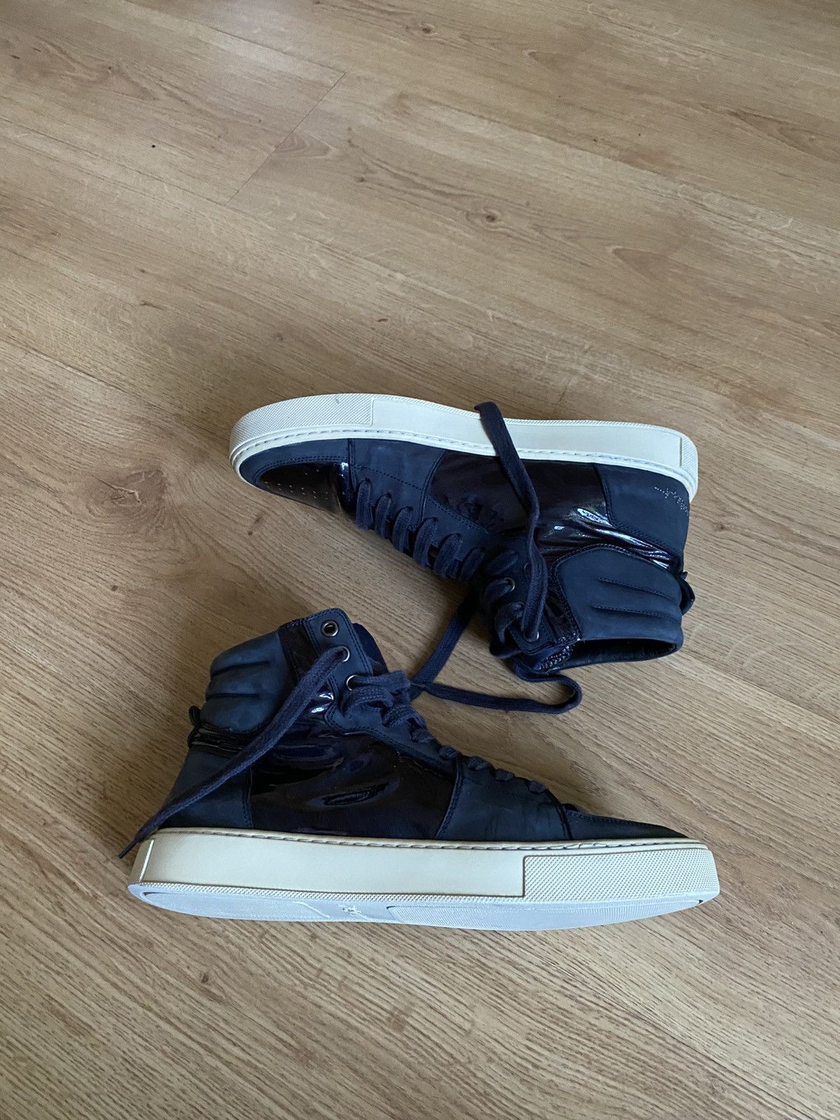 Yves Saint Laurent Saint Laurent (YSL) SL/01H High-Top Sneakers Size US 7 / EU 40 - 7 Thumbnail