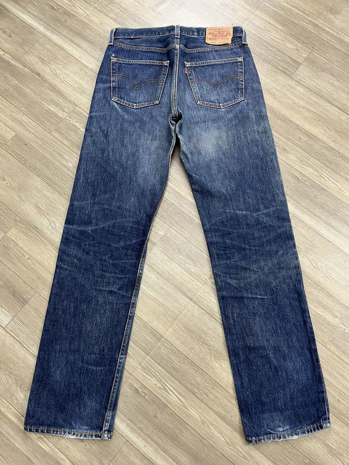 Levi's Vintage Clothing 🇺🇸1990s Vintage Levis 501XX 33x36 Straight Leg Blue Jeans Size US 31 - 1 Thumbnail