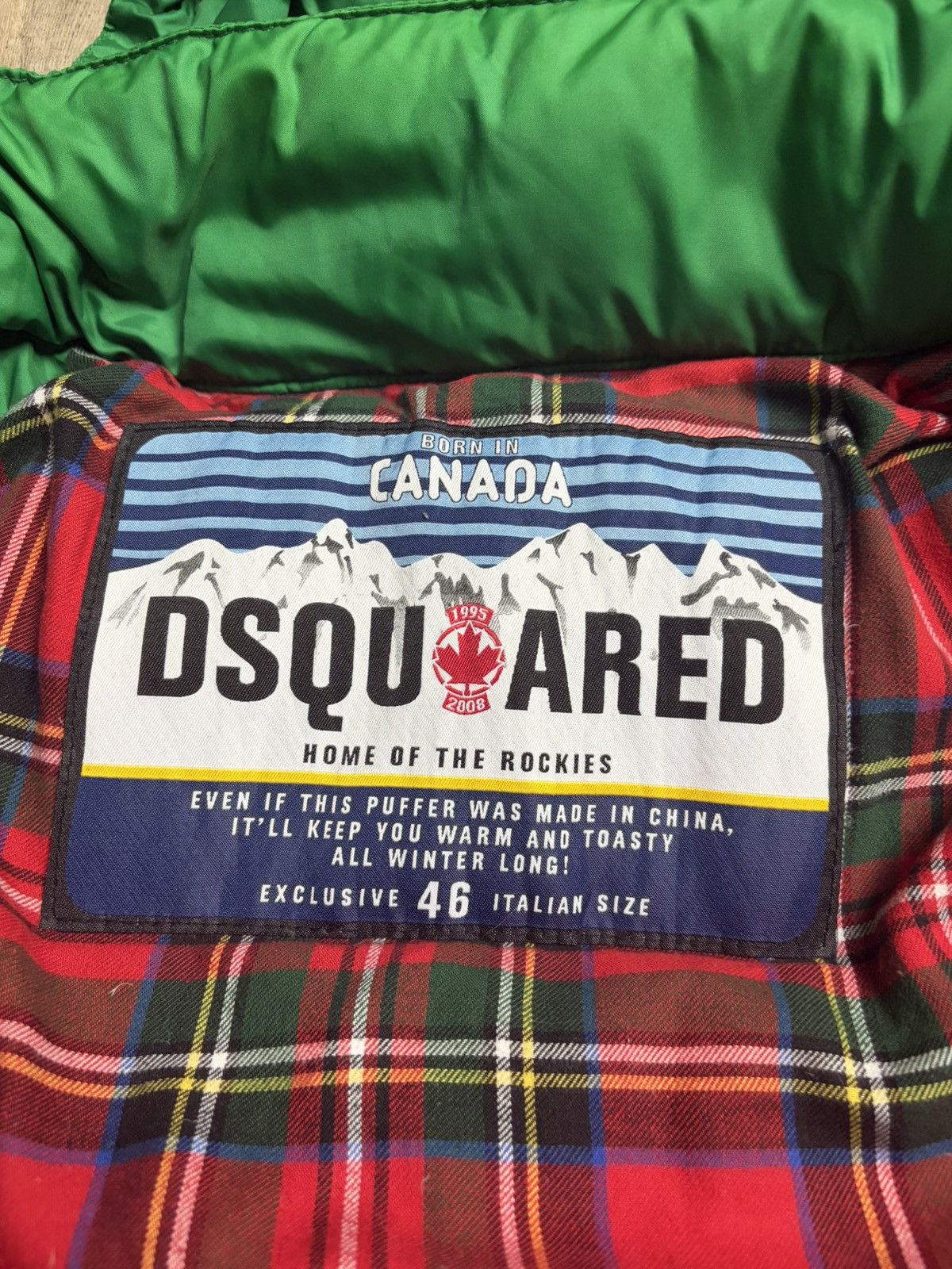 Dsquared2 FW08 DSQUARED2 GOOSE DOWN PUFFER JACKET PREMIUM SIZE S Size US S / EU 44-46 / 1 - 9 Thumbnail