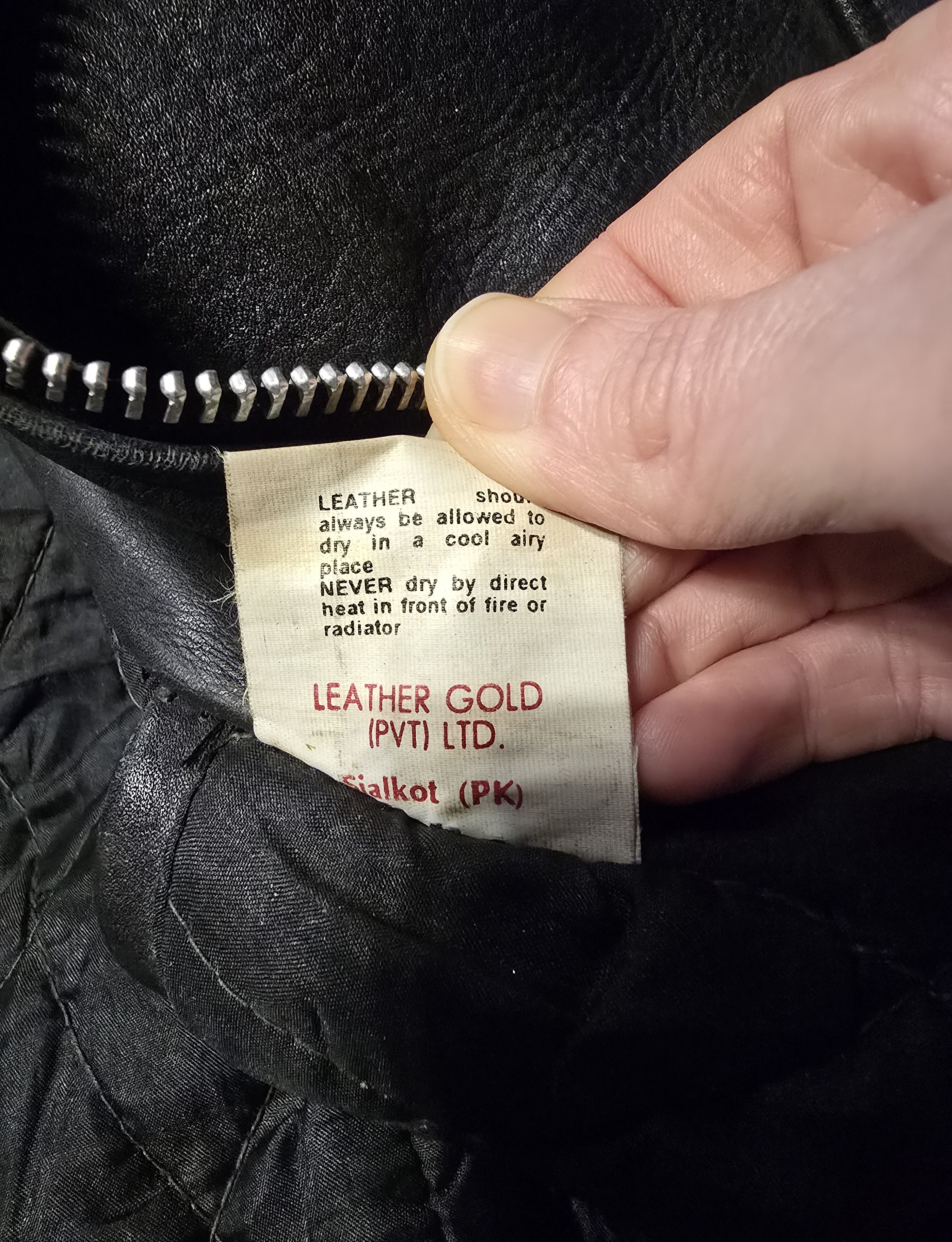 AMI Vintage genuine leather biker motorcycle jacket Ami London Size US L / EU 52-54 / 3 - 11 Thumbnail