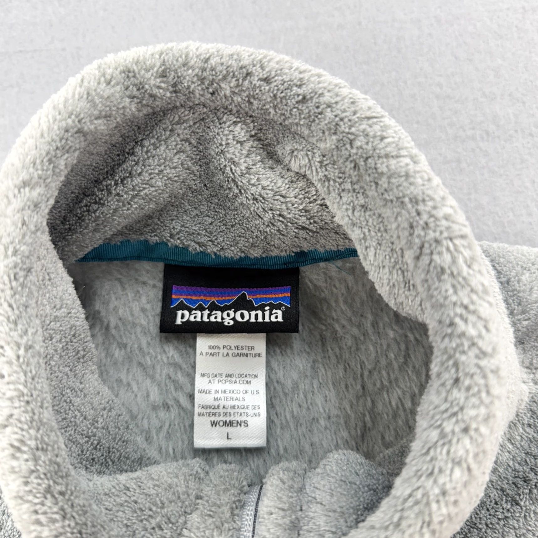 Patagonia Patagonia Vest Womens Large Gray Blue Full Zip Fleece Synchilla Outdoor Classic Casual Travel 90s Mens Womens Boys Girls Size L / US 10 / IT 46 - 3 Thumbnail