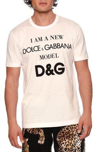 Japanese Brand DOLCE & GABBANA I AM NEW MODEL DOLCE & GABBANA Tshirt White Size US S / EU 44-46 / 1 - 1 Thumbnail