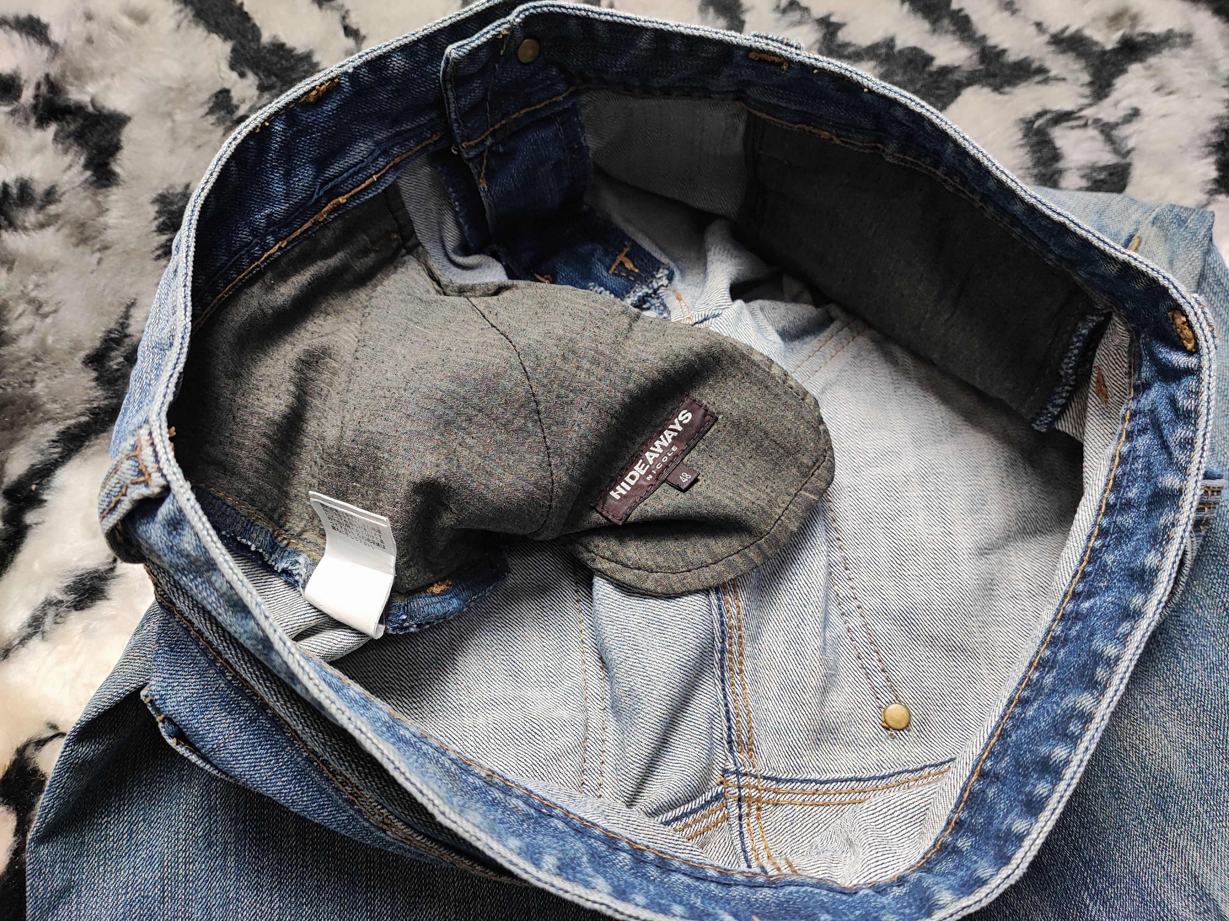 HIDEAWAYS Hideaways Nicole Distress Faded Jeans Ppfm Undercovers Style Size US 34 / EU 50 - 16 Thumbnail