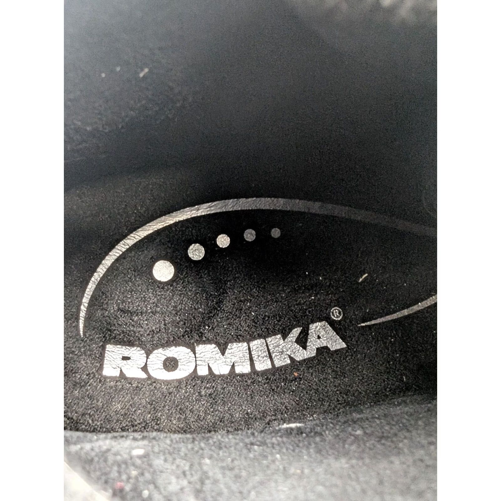 Vintage Romika Snow Boots Womens 5.5 Black TopDry Ankle Waterproof Comfort 17210 Size US 6 / IT 36 - 5 Thumbnail