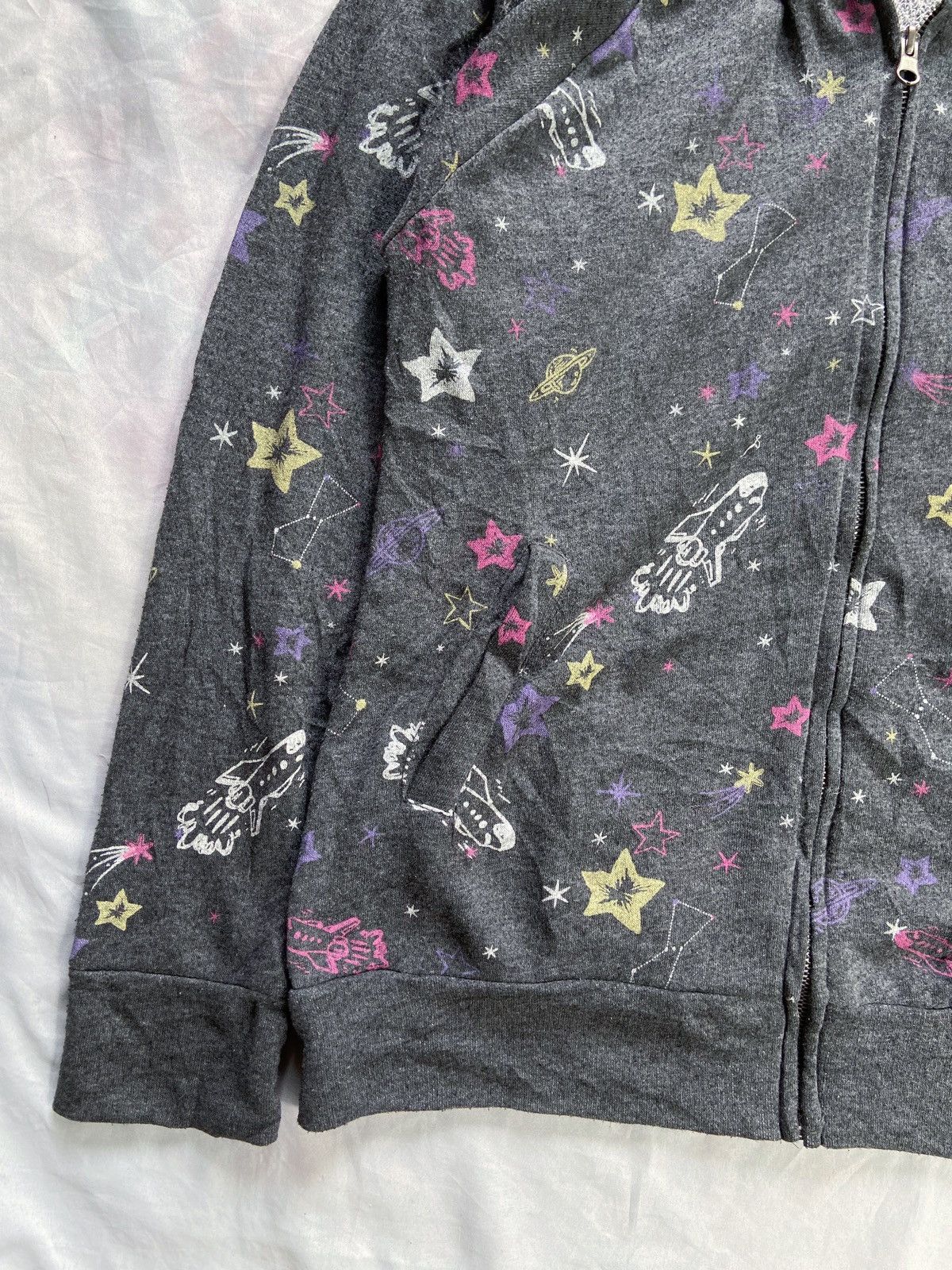 PPFM C.O.L.Z.A OUTER SPACE ZIP HOODIE Size US M / EU 48-50 / 2 - 5 Thumbnail