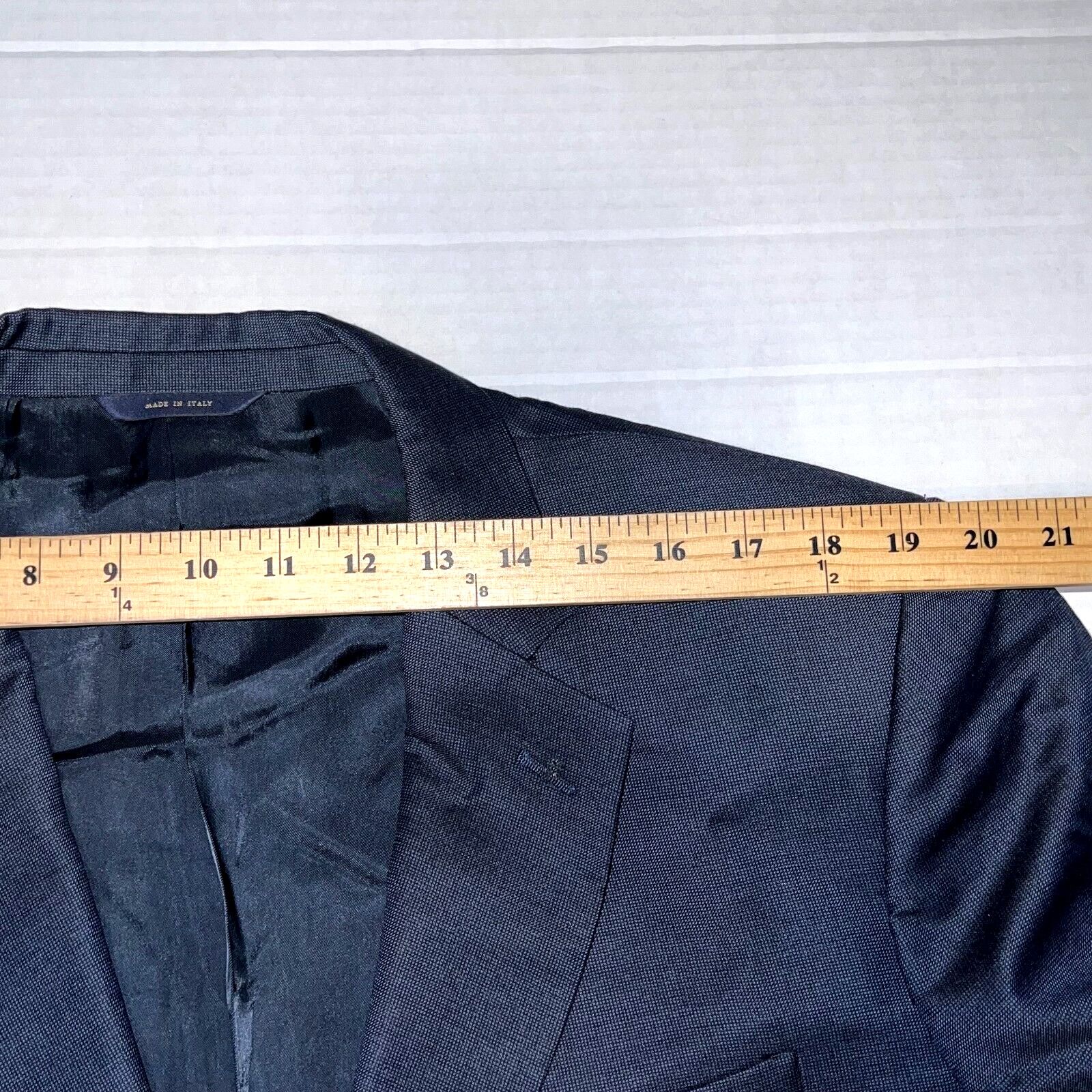 Brooks Brothers Brooks Brothers 1818 Madison 2B Suit Wool Vitale 46XL W40 Size 46R - 11 Thumbnail