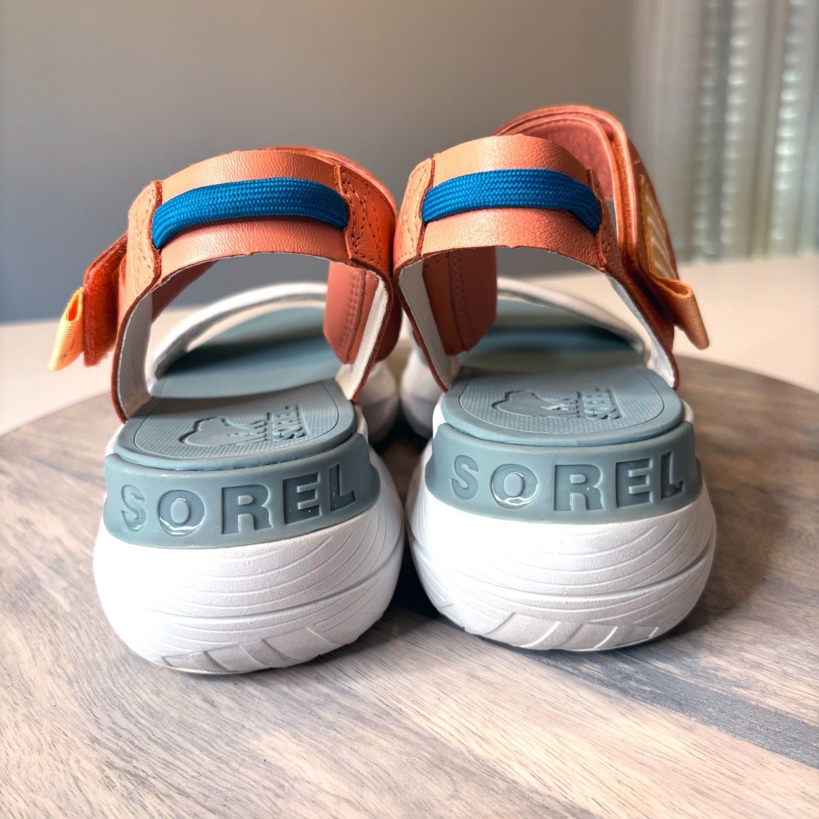 SOREL Sorel Explorer Blitz Leather Platform Sandals Women's Sz 11 Size US 11 / IT 41 - 8 Thumbnail