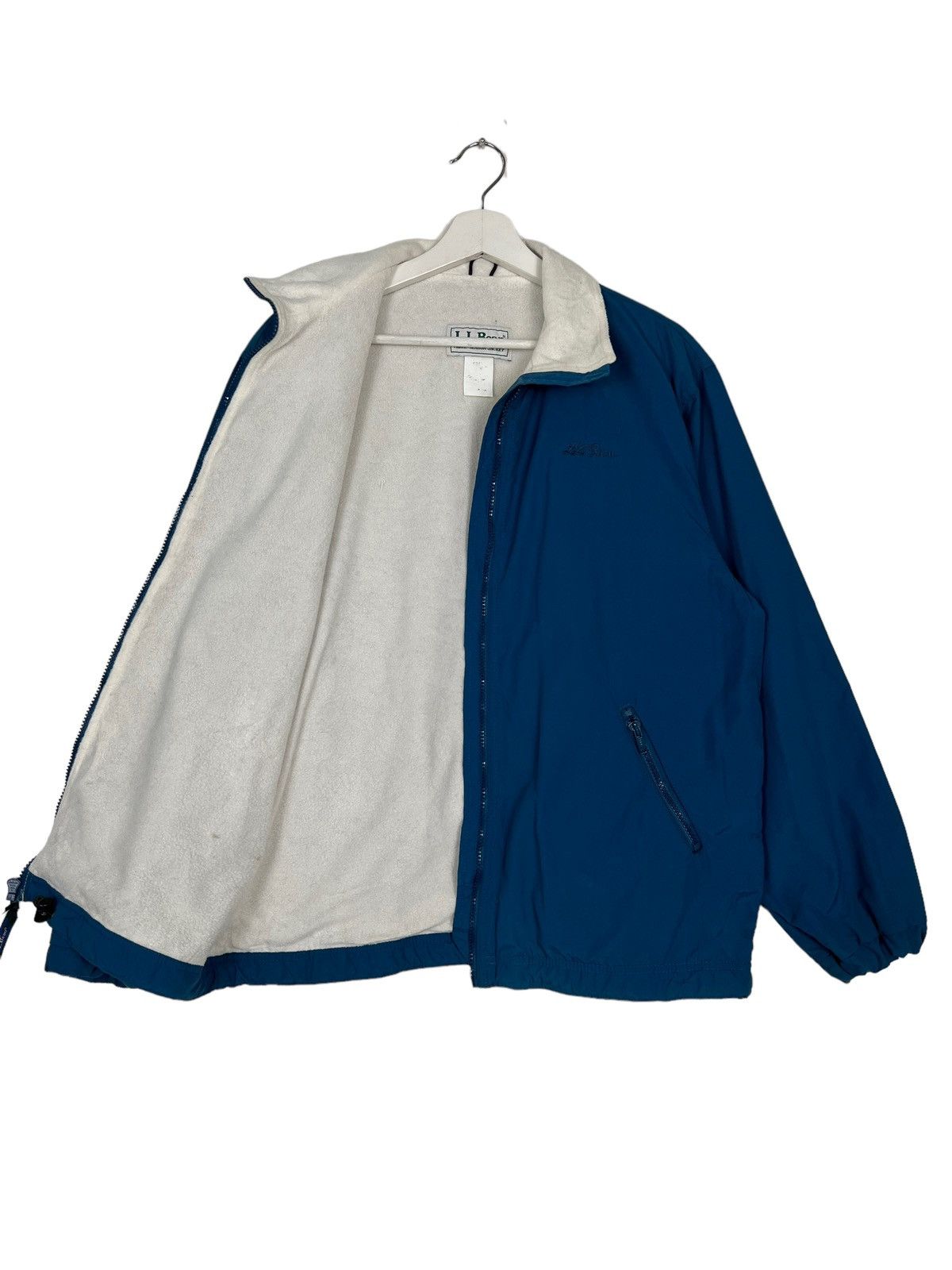 L.L. Bean 🔥 1990s VINTAGE LL BEAN FLEECE LINING BOMBER JACKET Size US M / EU 48-50 / 2 - 9 Thumbnail