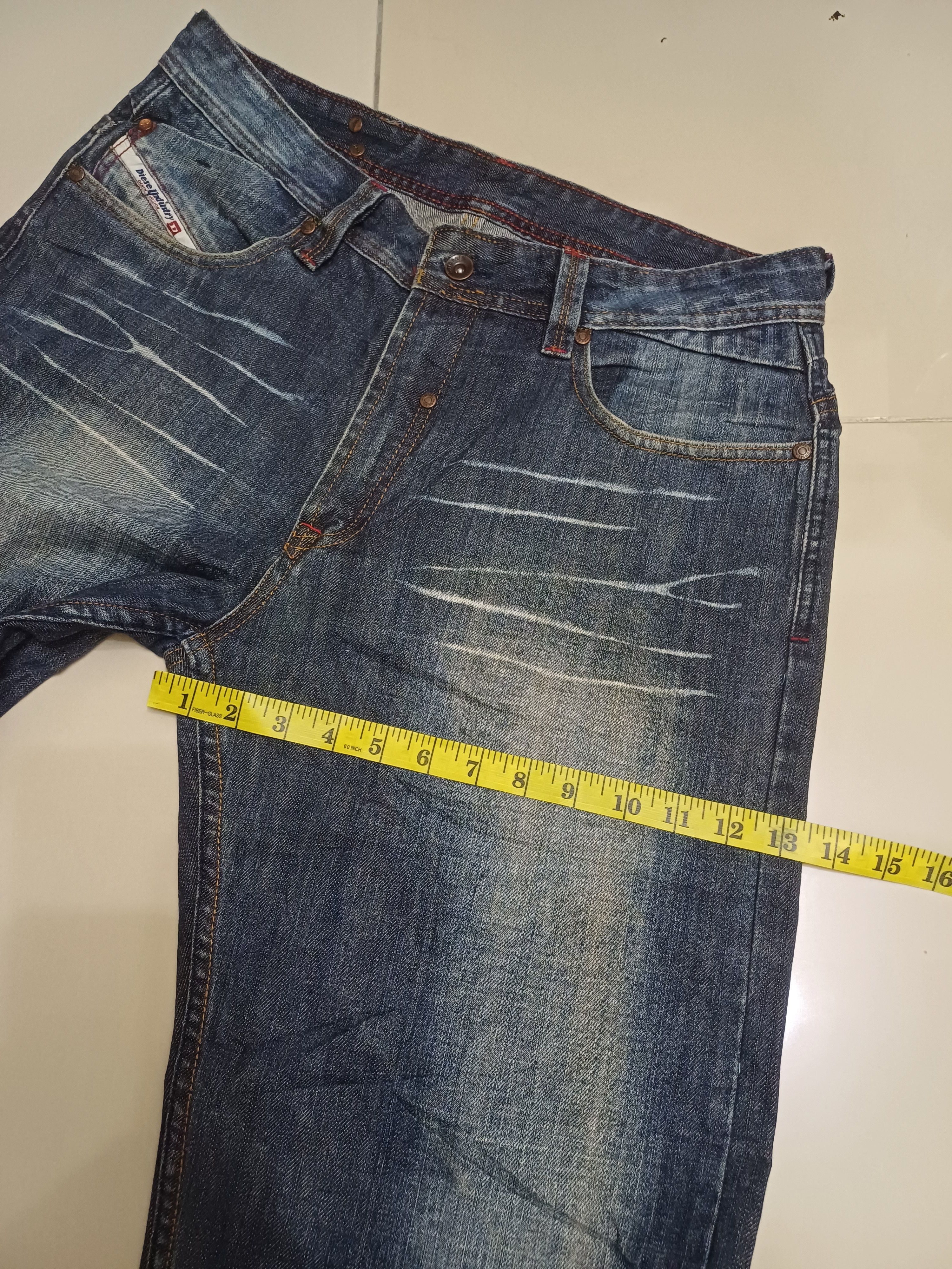 Diesel Superb loose DIESEL Jeans.. dragon on back poket Size US 34 / EU 50 - 15 Thumbnail