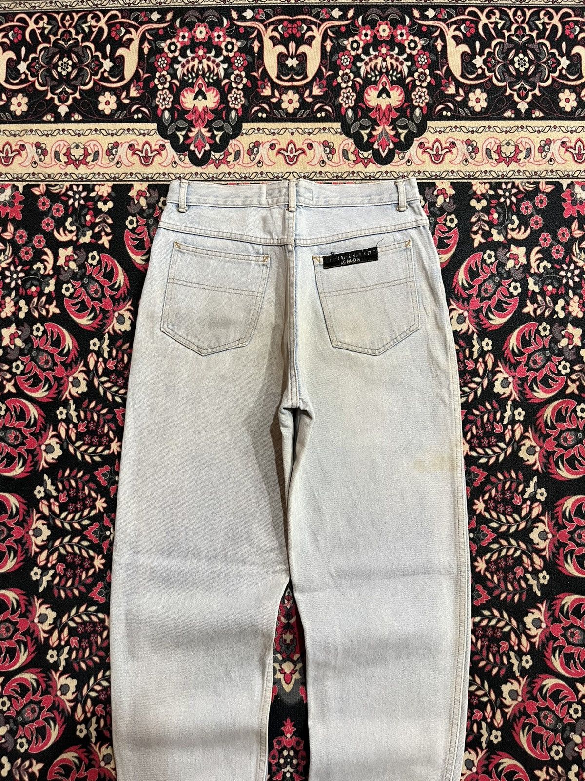 Katharine Hamnett London Katharine Hamnett London High Rise Light Blue Barrel Jeans Size 28" / US 6 / IT 42 - 6 Thumbnail