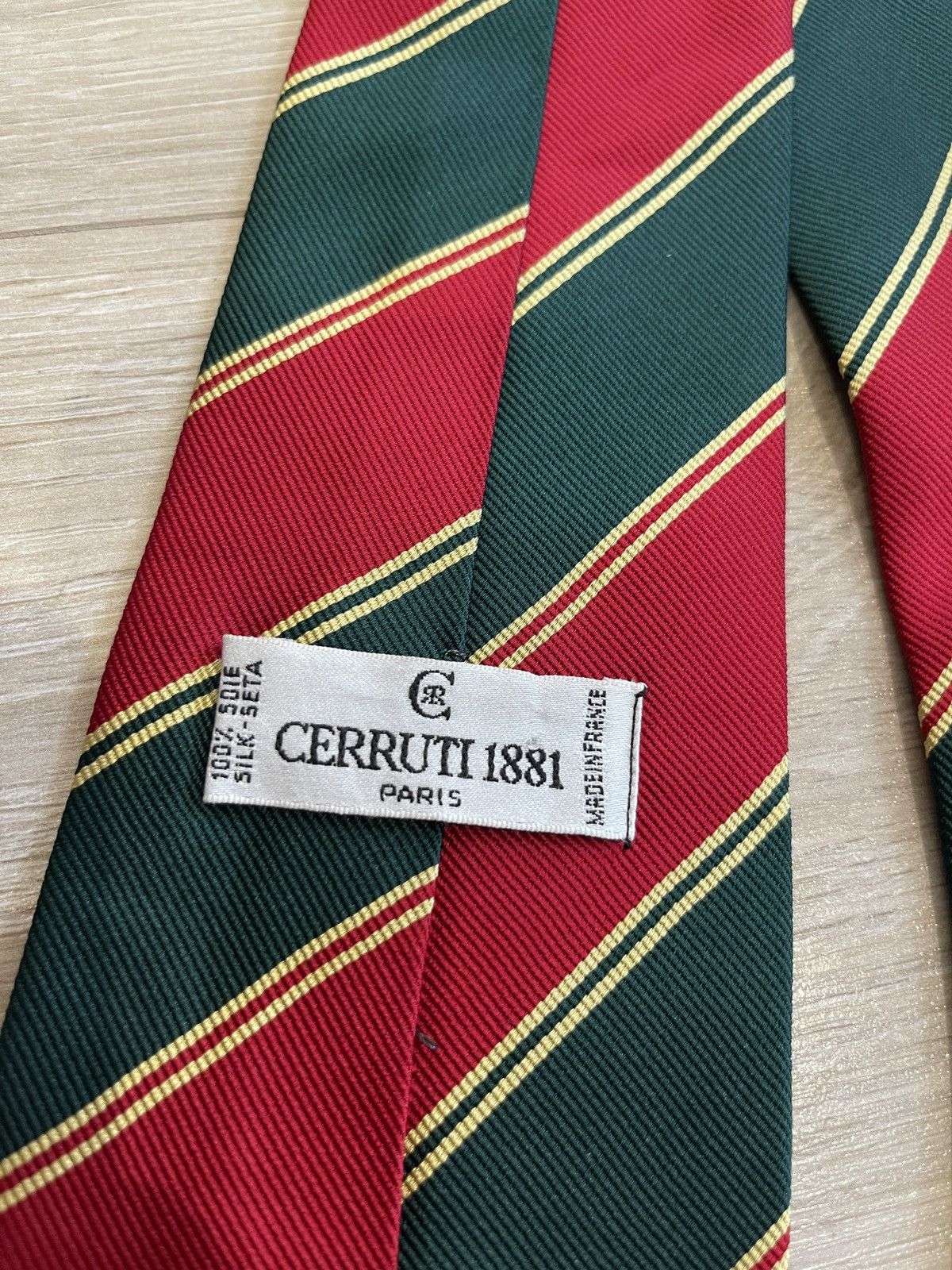 Cerruti 1881 × Vintage Vintage cerruti 1881 tie silk Size ONE SIZE - 3 Thumbnail