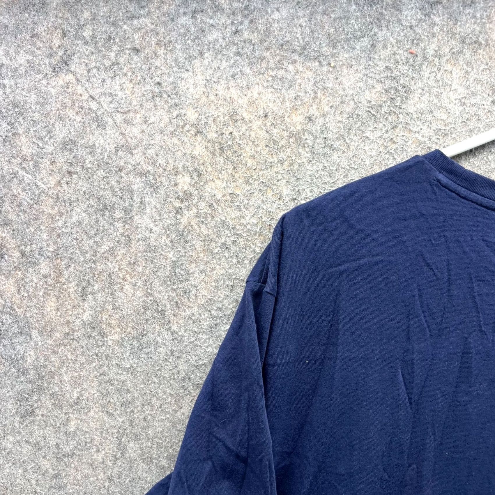 Polo Ralph Lauren VINTAGE Polo Ralph Lauren Shirt Mens Large Blue Navy Crewneck Classic Cotton Tee 1987 Size US L / EU 52-54 / 3 - 5 Thumbnail