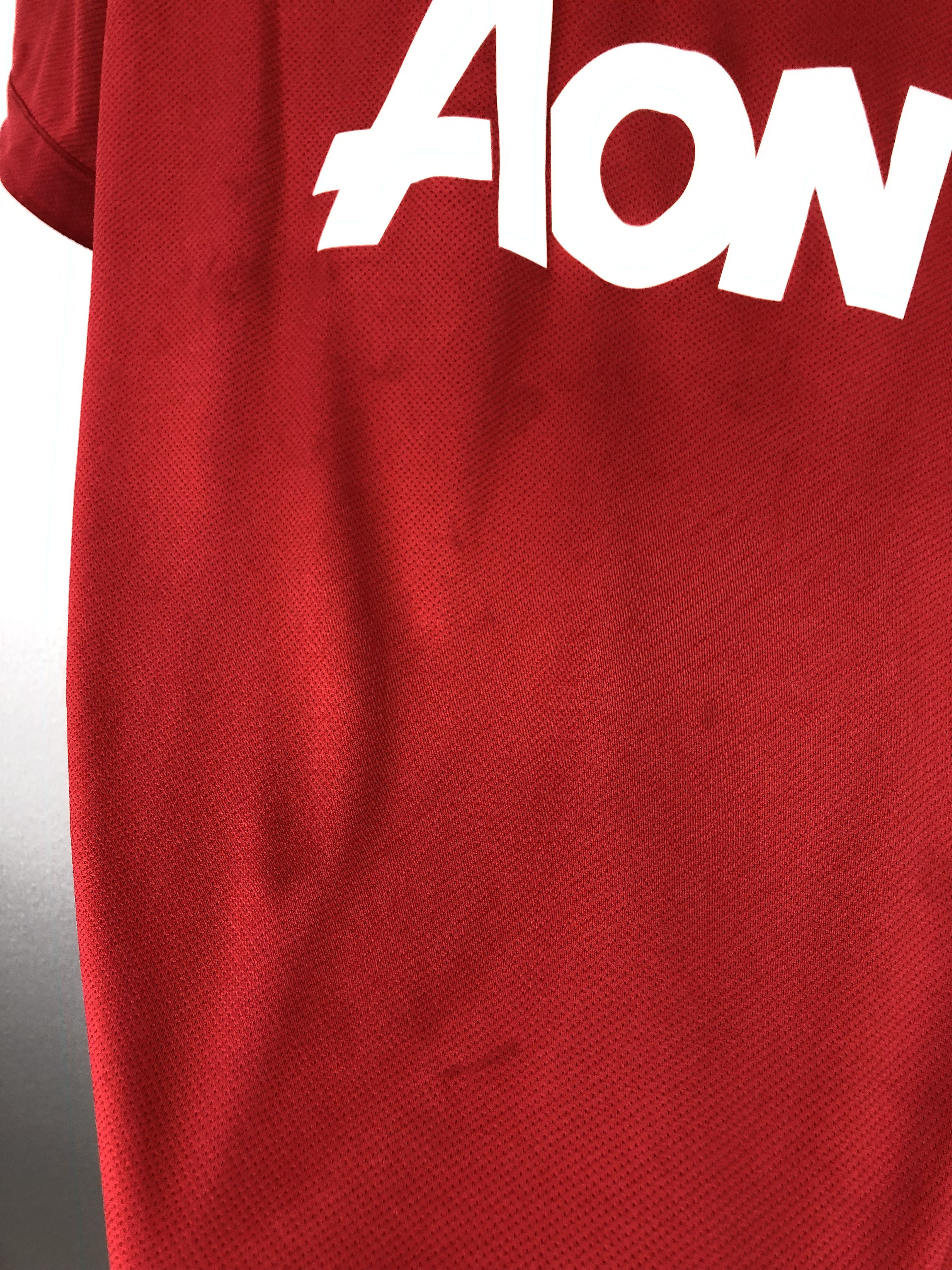 Nike Manchester United football shirt 2011 Soccer Jones Jersey Size US XL / EU 56 / 4 - 6 Thumbnail