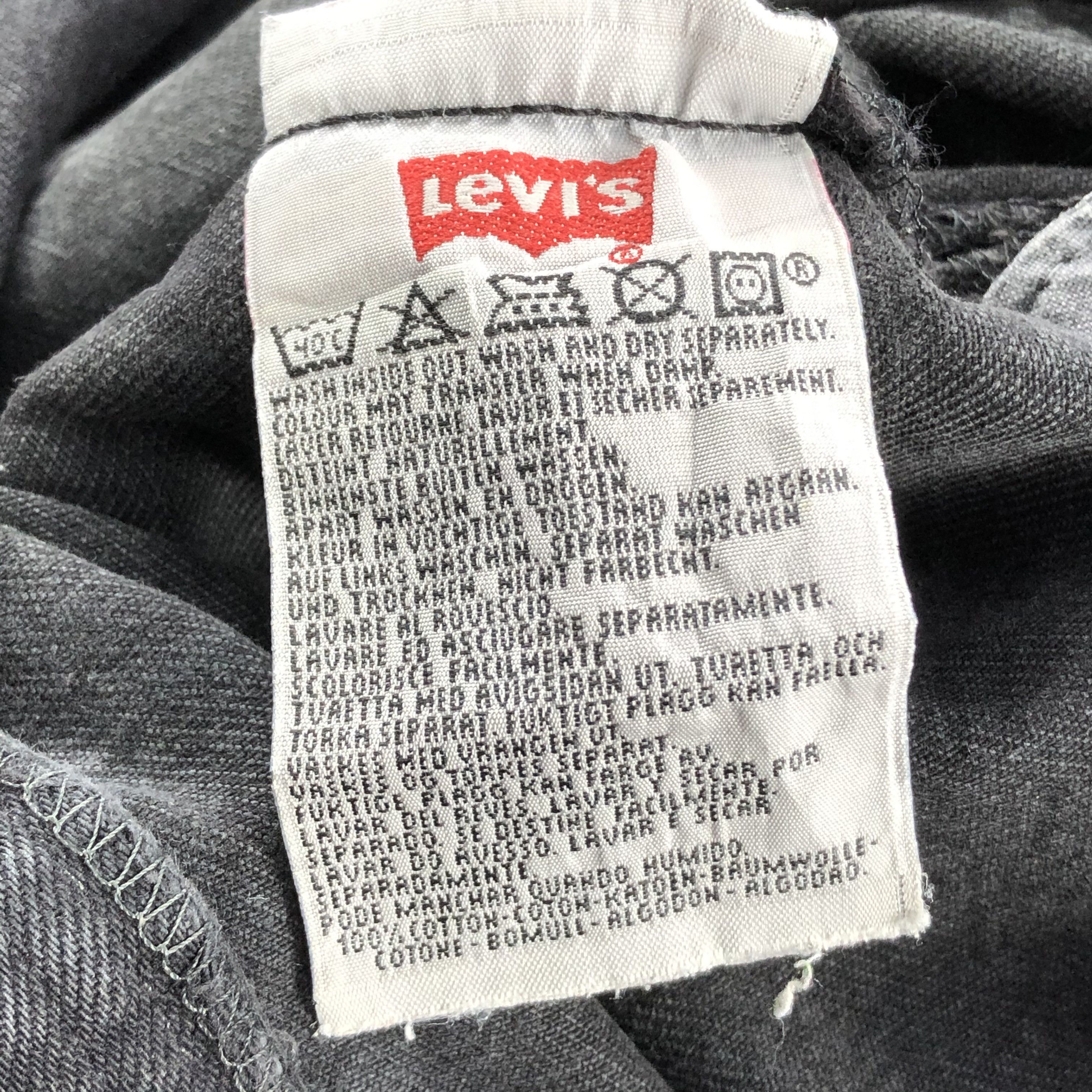 Levi's × Vintage 90s Vintage Levis 501 Ripped Jeans-JM2337 Size US 36 / EU 52 - 11 Thumbnail