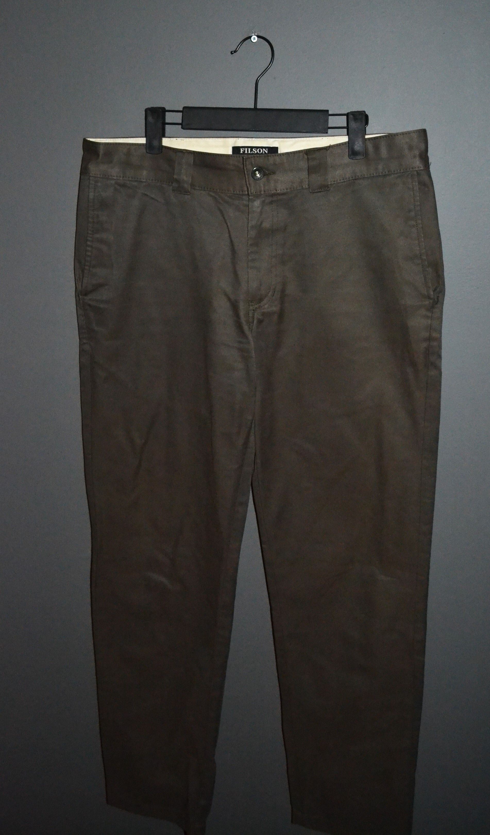 Filson Filson Bremerton Work Pant Olive Army Water Resistant 32 Size US 32 / EU 48 - 2 Thumbnail