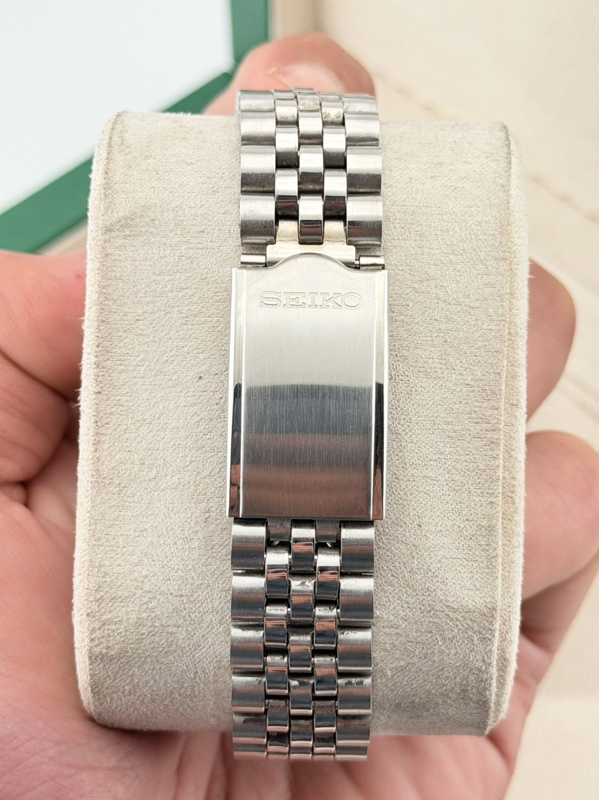 Seiko Seiko 5 Vintage Watch Black Dial Mens Automatic WristWatch Size 36 - 8 Thumbnail