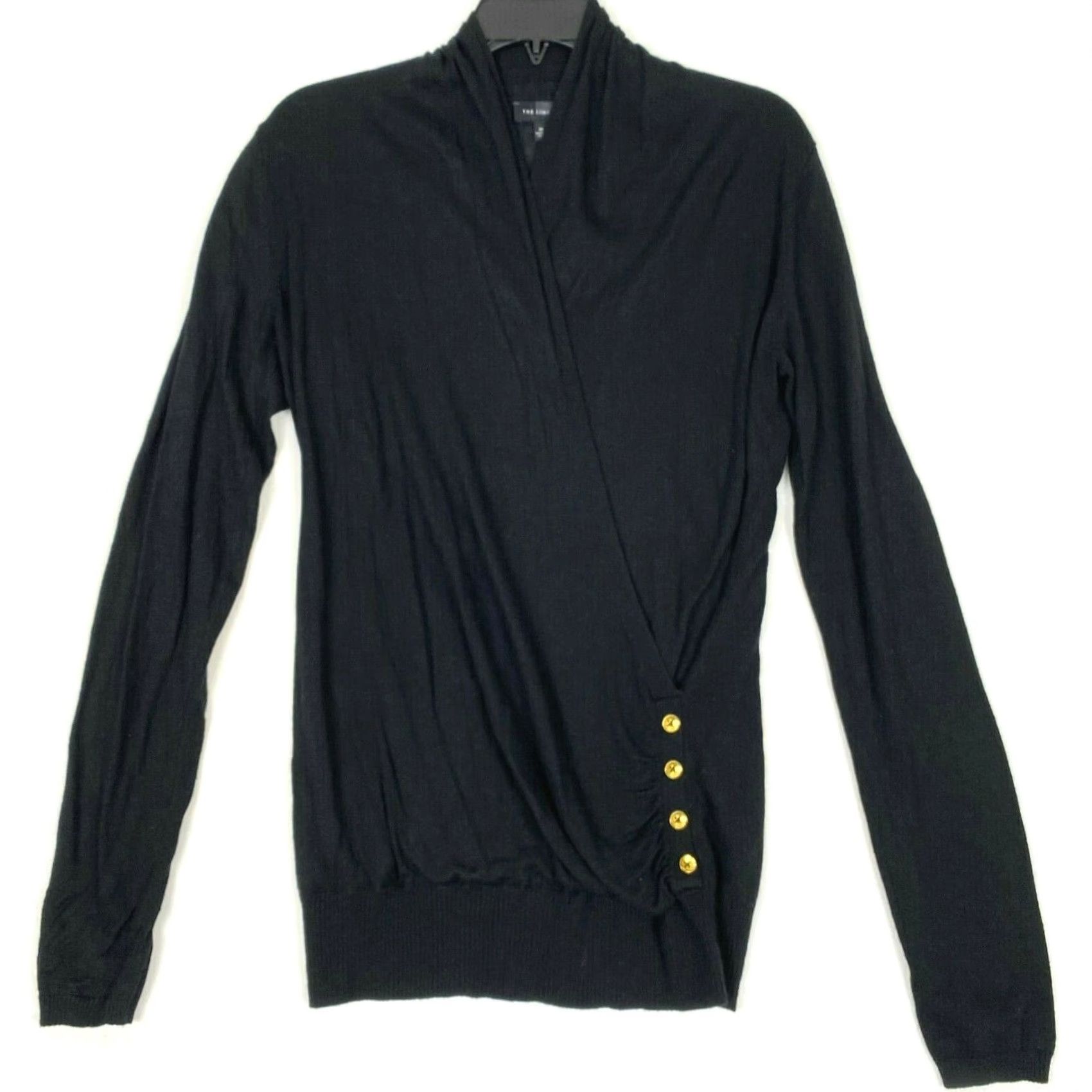 Vintage The Limited Women’s Black Size M Long Sleeve Pullover Sweater Size M / US 6-8 / IT 42-44 - 2 Thumbnail
