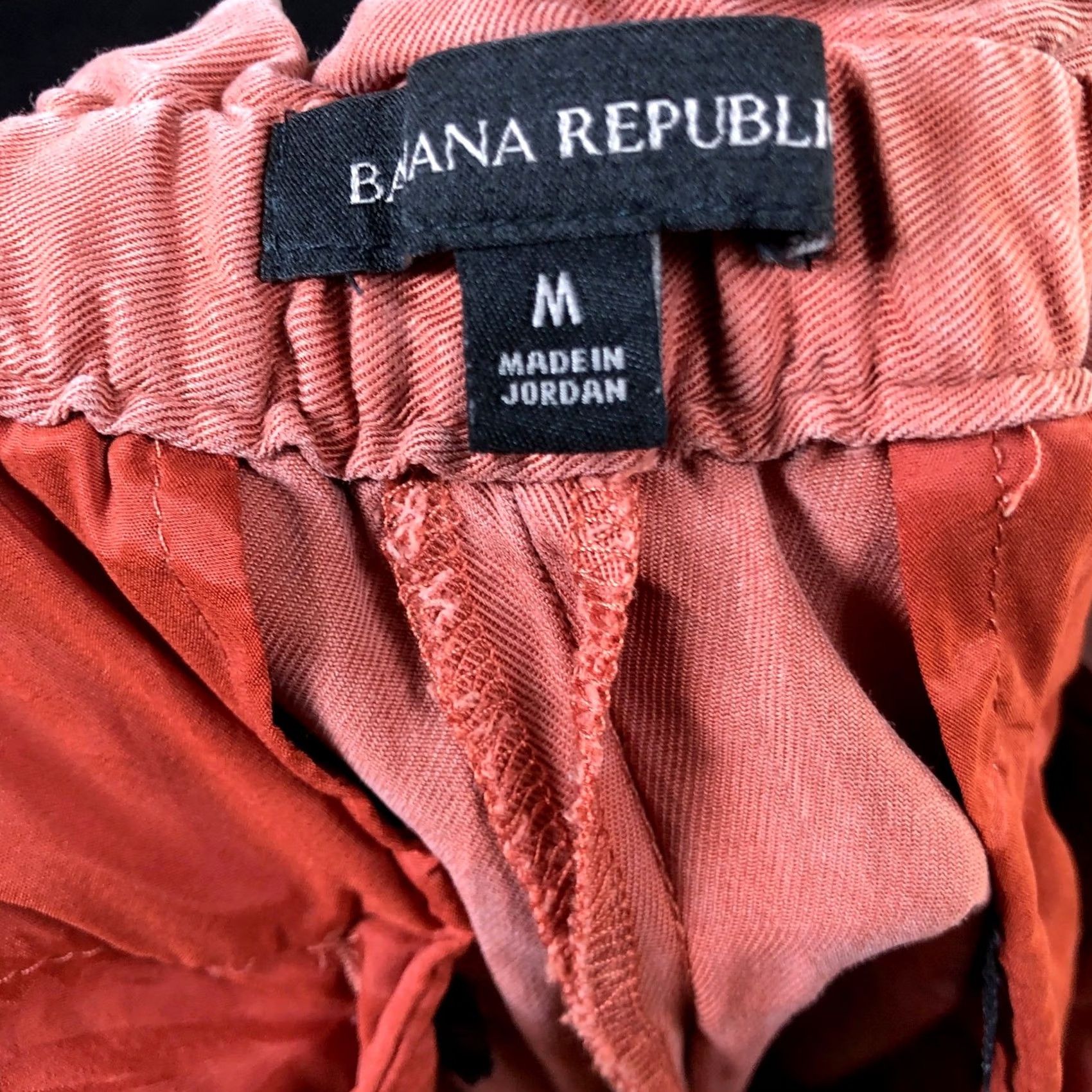 Banana Republic Banana Republic Womens Pants Blush High Rise Pull On Joggers Elastic Waist M Size 30" / US 8 / IT 44 - 4 Thumbnail