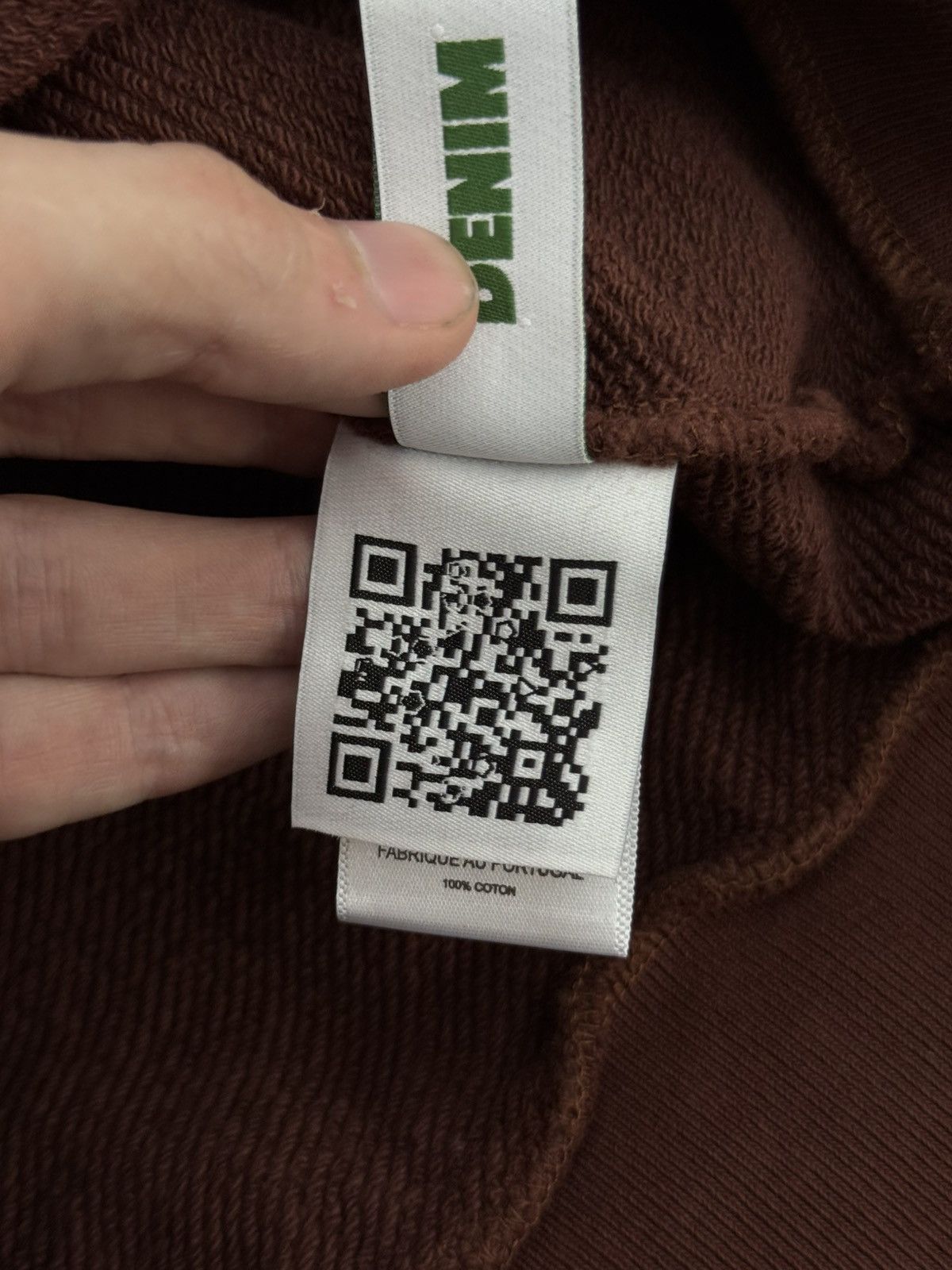 DENIM TEARS Denim Tears 2025 Brown Cotton Wreath Hoodie XS (NEW) Size US XS / EU 42 / 0 - 7 Thumbnail