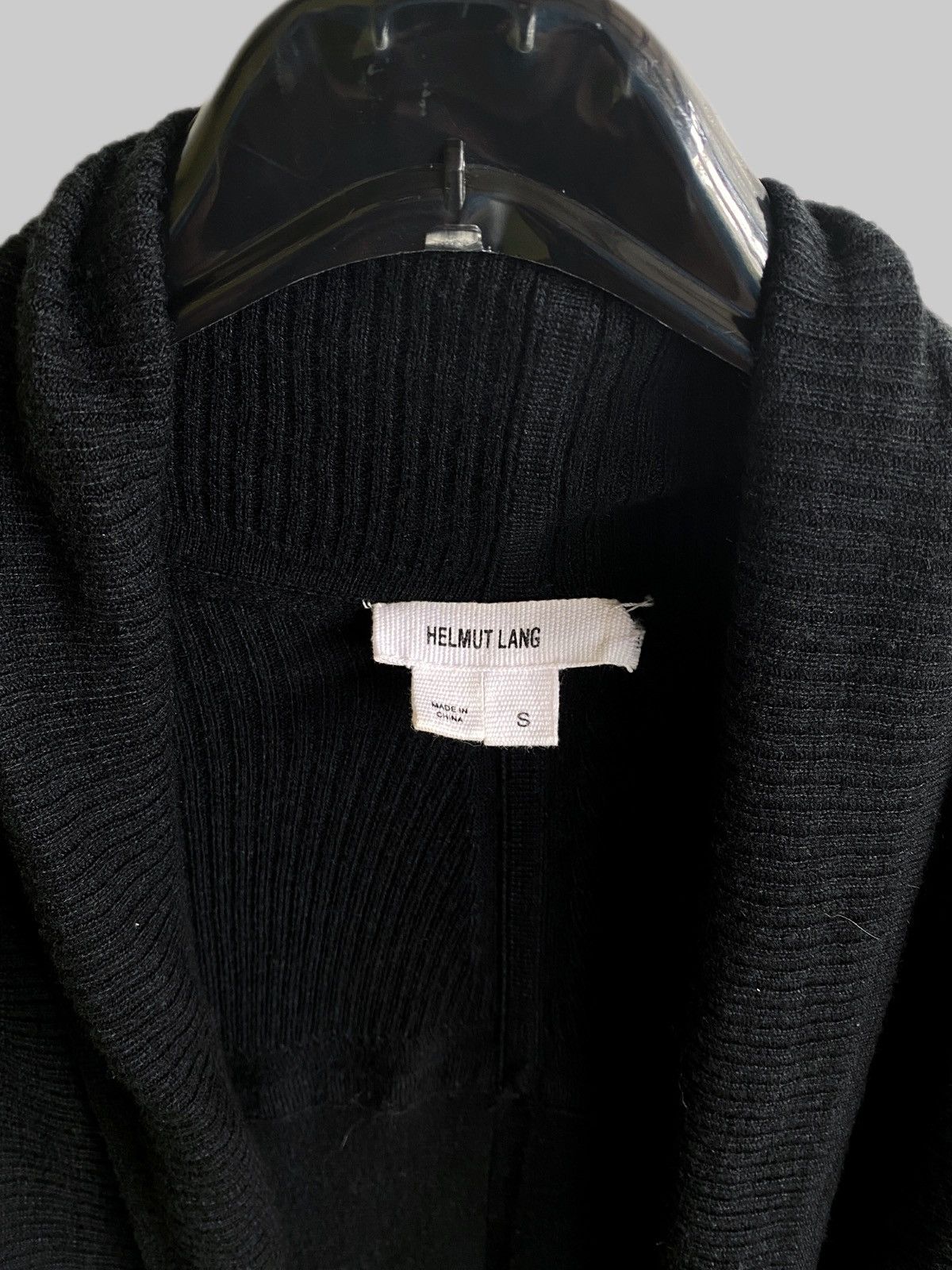 Helmut Lang Helmut Lang Voltage Draped Cardigan Size S / US 4 / IT 40 - 2 Thumbnail
