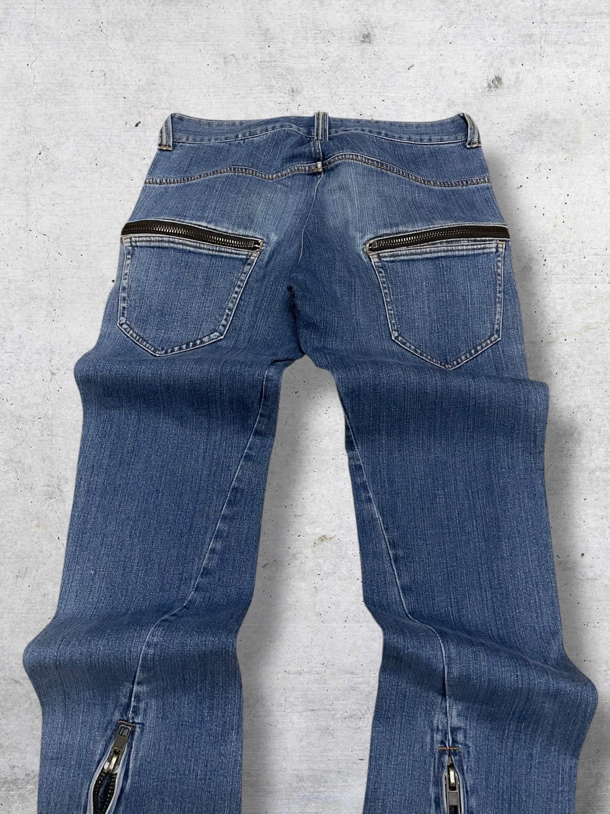 Japanese Brand VINTAGE RAGEBLUE CRAFTED JAPAN DESIGNER BLUEWASHED DENIM Size US 30 / EU 46 - 12 Thumbnail