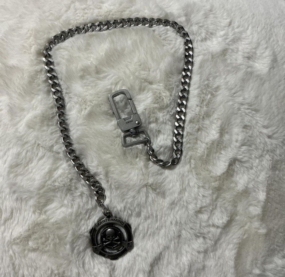 C2H4 × Mastermind Japan RARE C2H4 x Mastermind Japan Skull Medallion Wallet Chain Size ONE SIZE - 2 Thumbnail