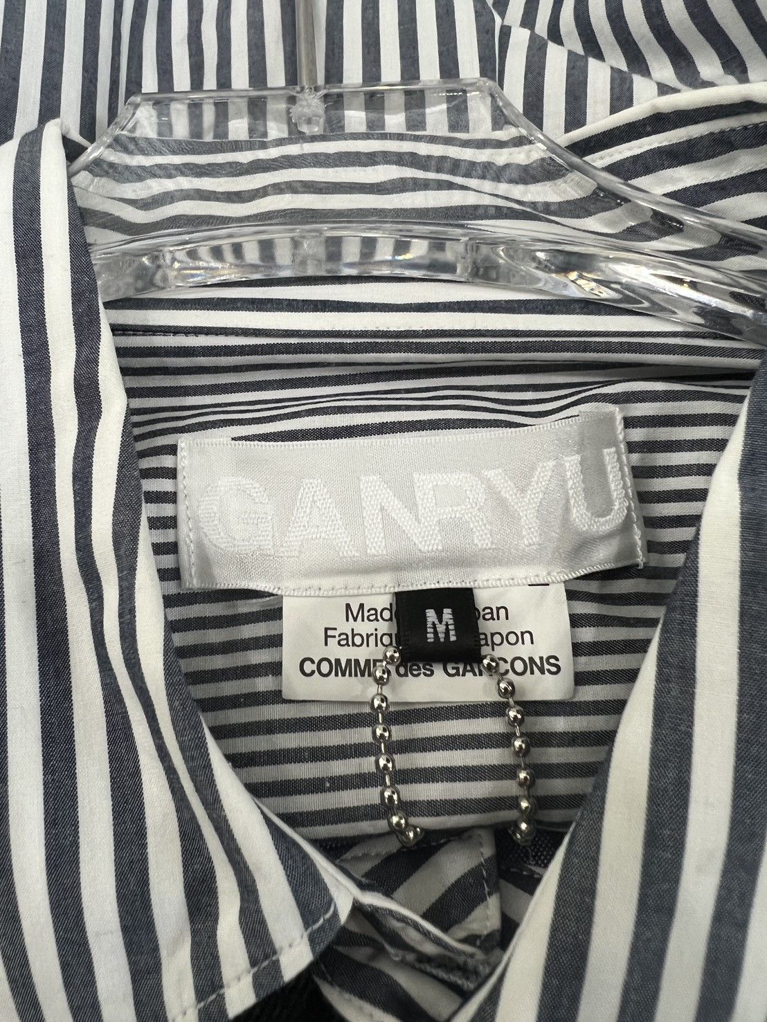 Comme des Garcons Ganryu Comme des Garçons multi-striped button-up shirt Size US M / EU 48-50 / 2 - 4 Thumbnail